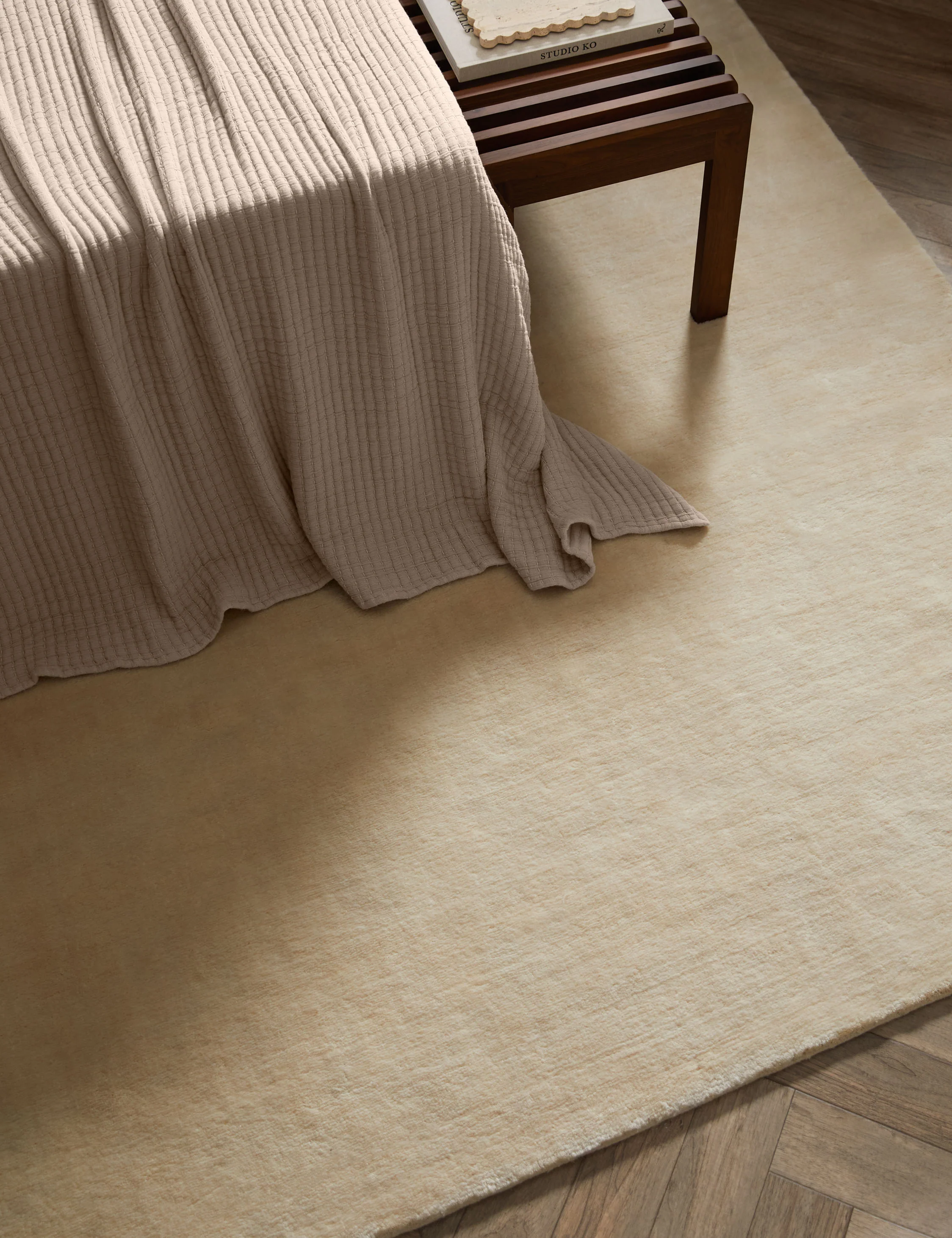 Abbey Hand-Loomed Wool Rug by Jake Arnold - Image 3