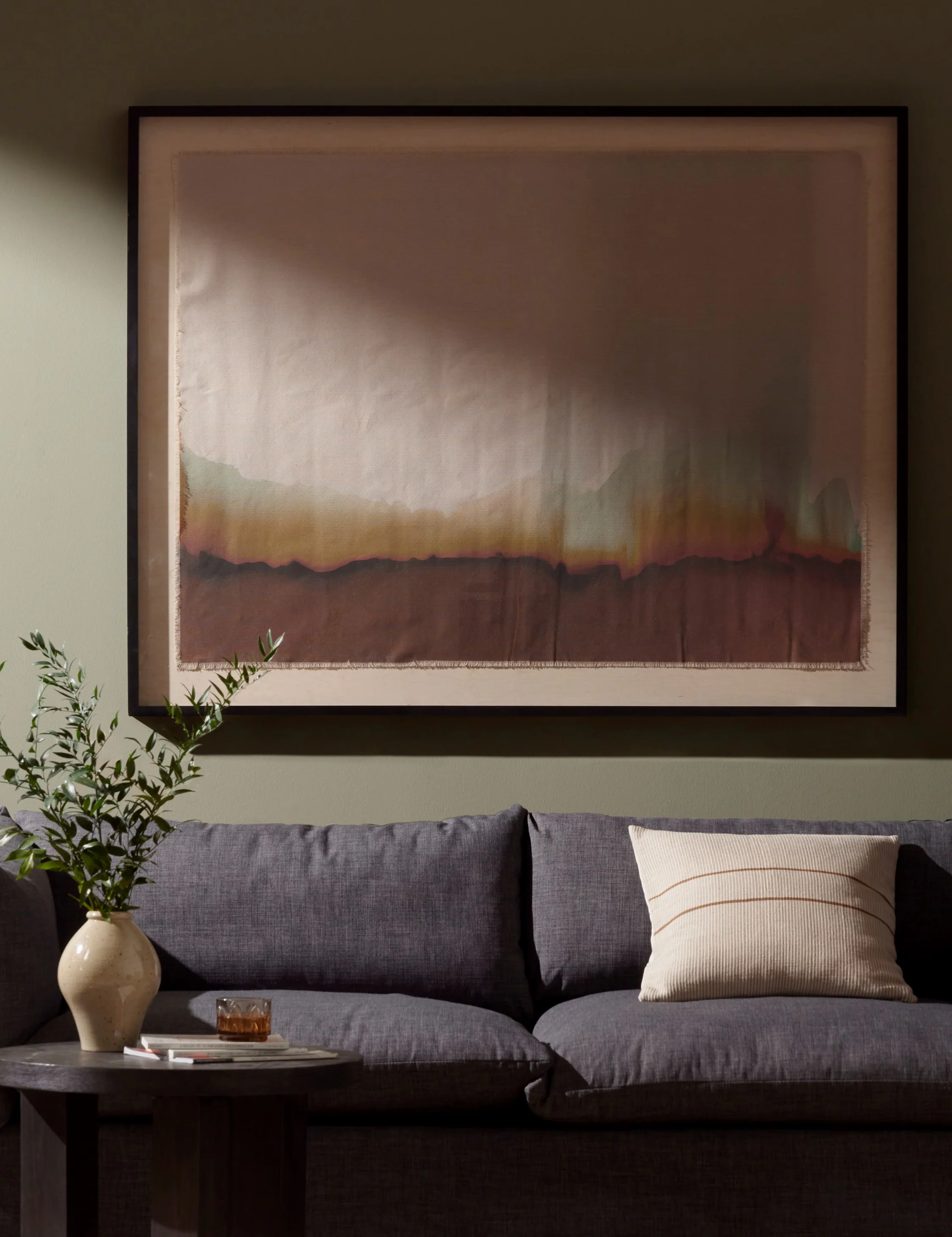 Abstract Ombre 17 Wall Art by Roseanne Kenny - Image 2