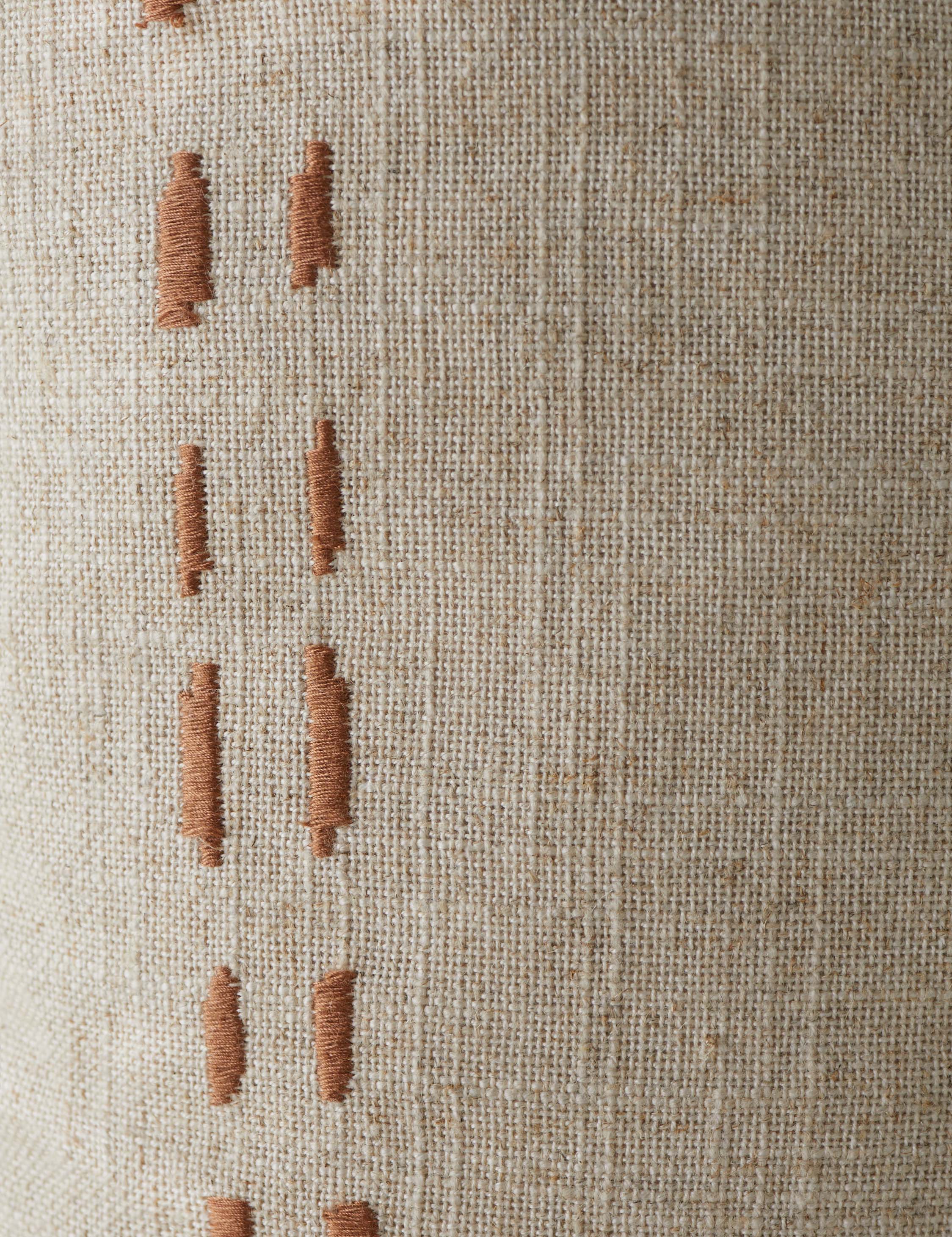 Accord Embroidered Pillow by Élan Byrd - Image 11