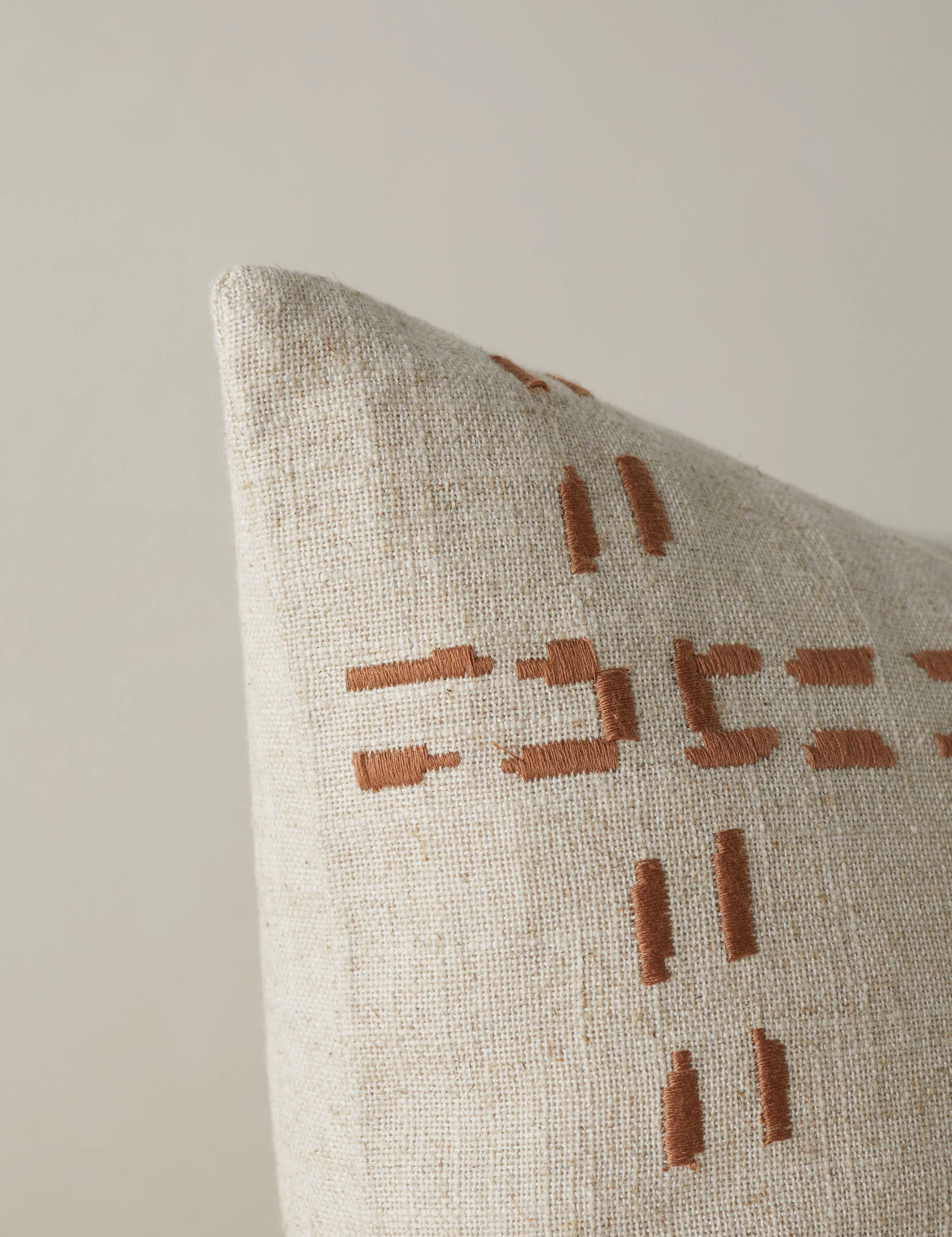 Accord Embroidered Pillow by Élan Byrd - Image 9