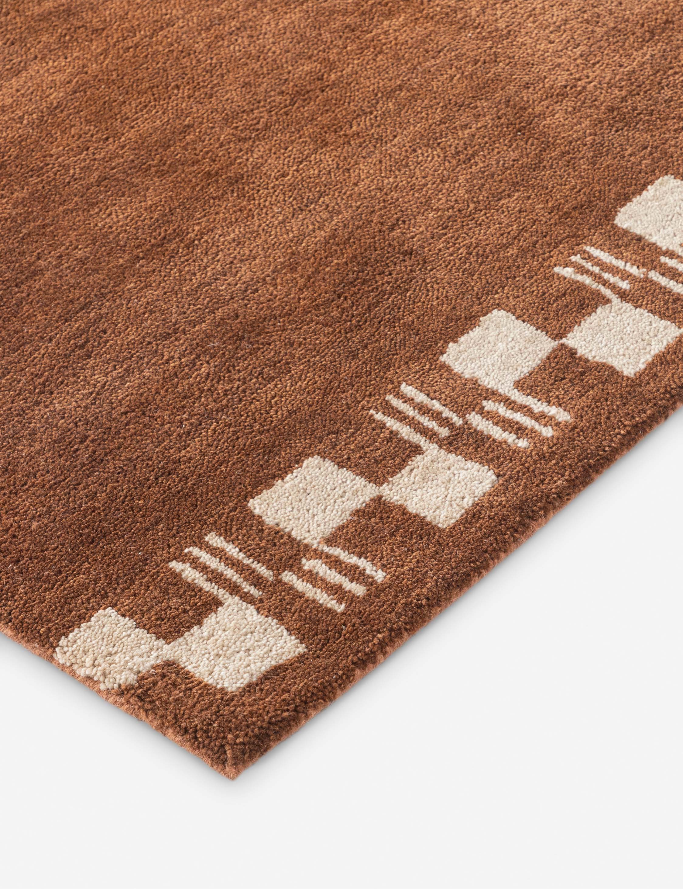 Ajnur Hand-Tufted Wool Rug - Image 3