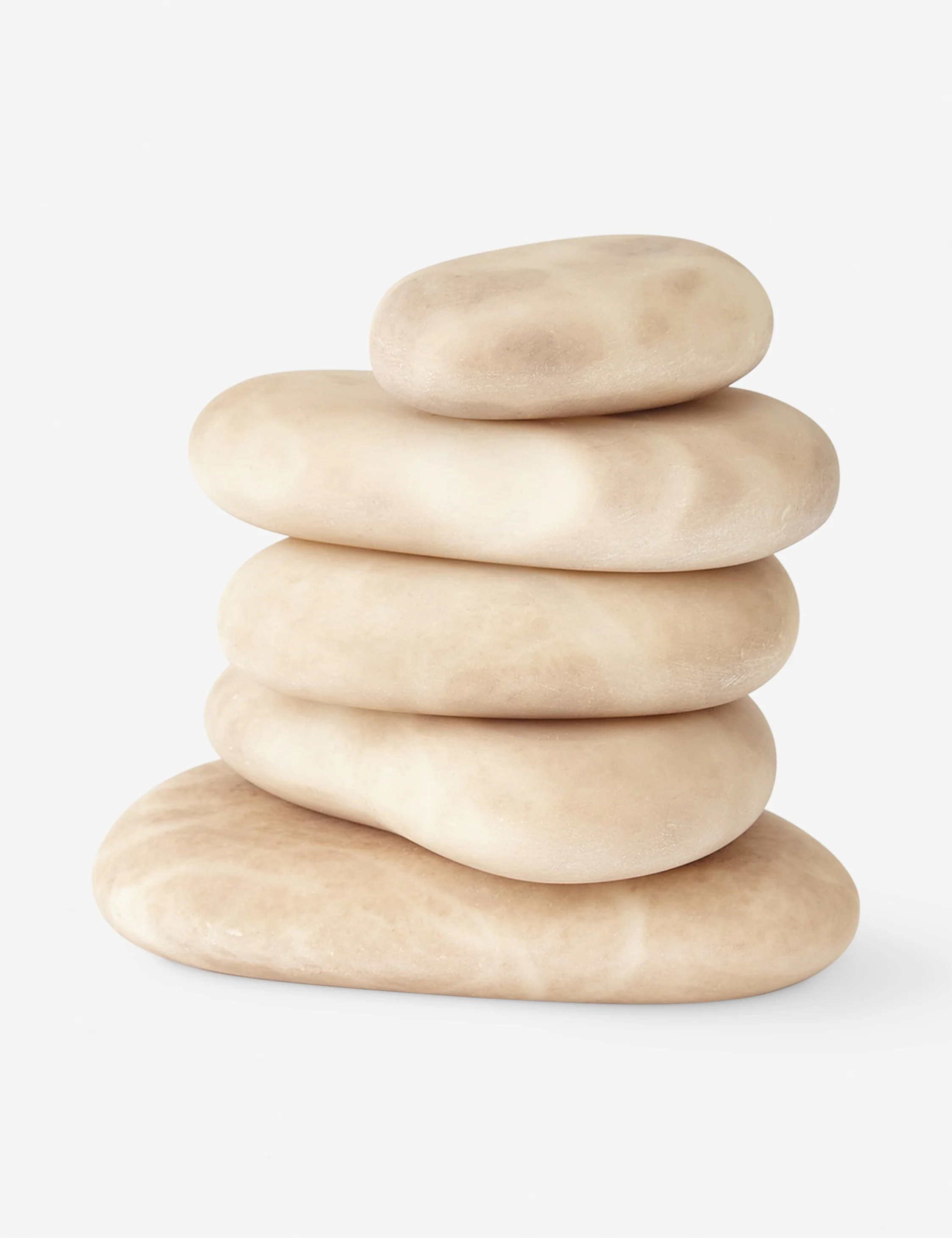 Alabaster River Rocks (Set of 5) by Ashley Childers - Image 4