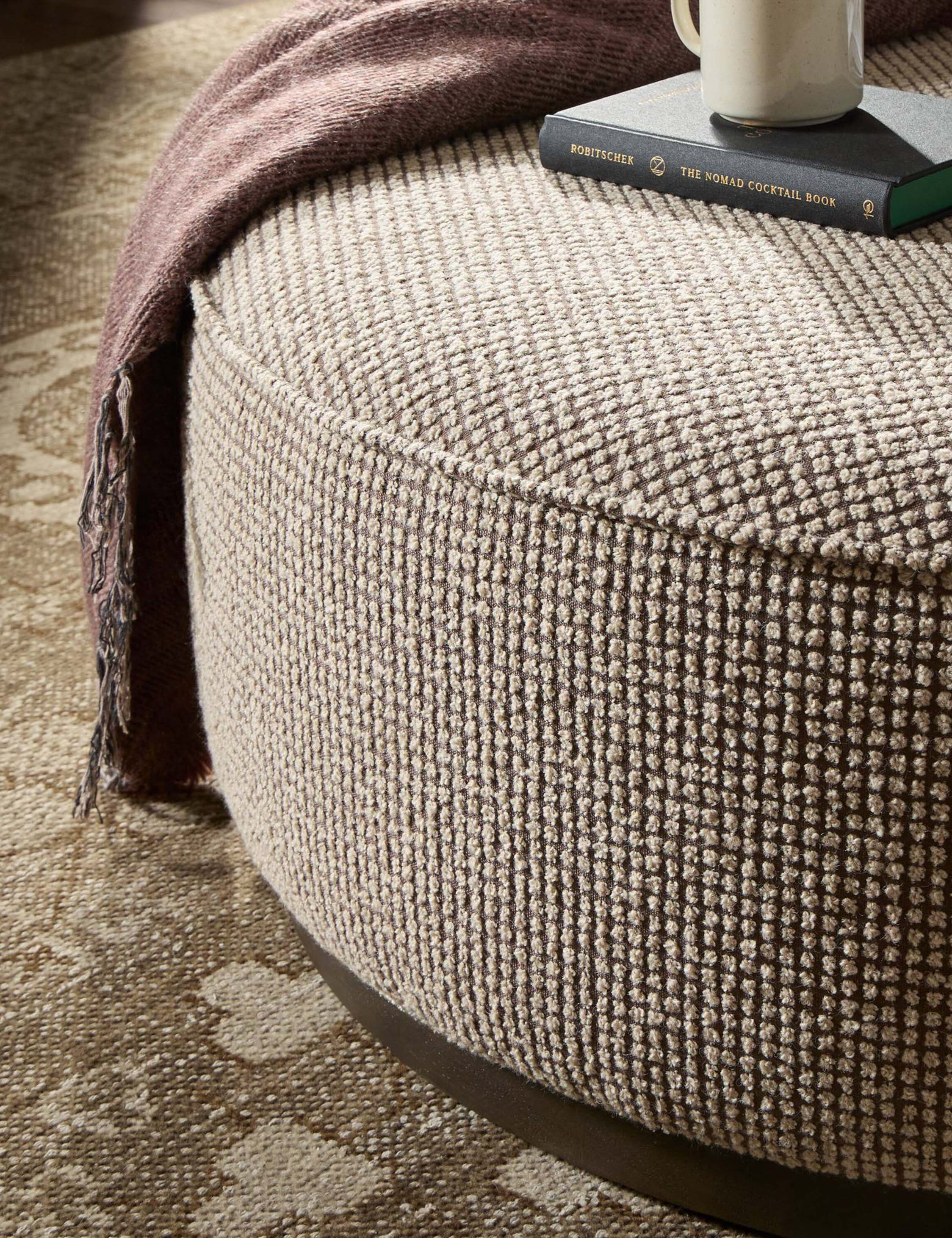 Aldora Round Ottoman - Image 31