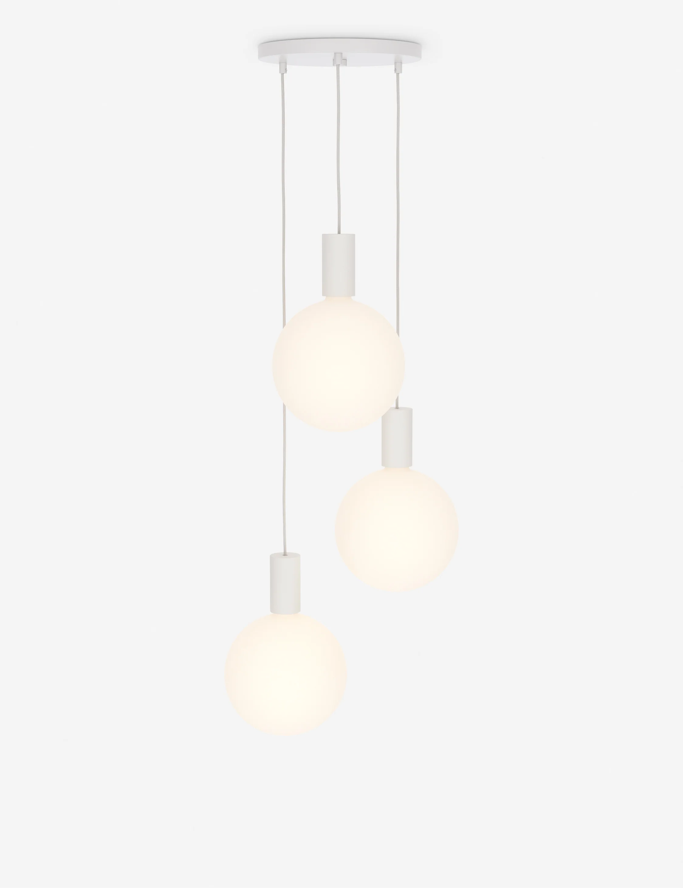 Alumina Triple Pendant Light by Tala