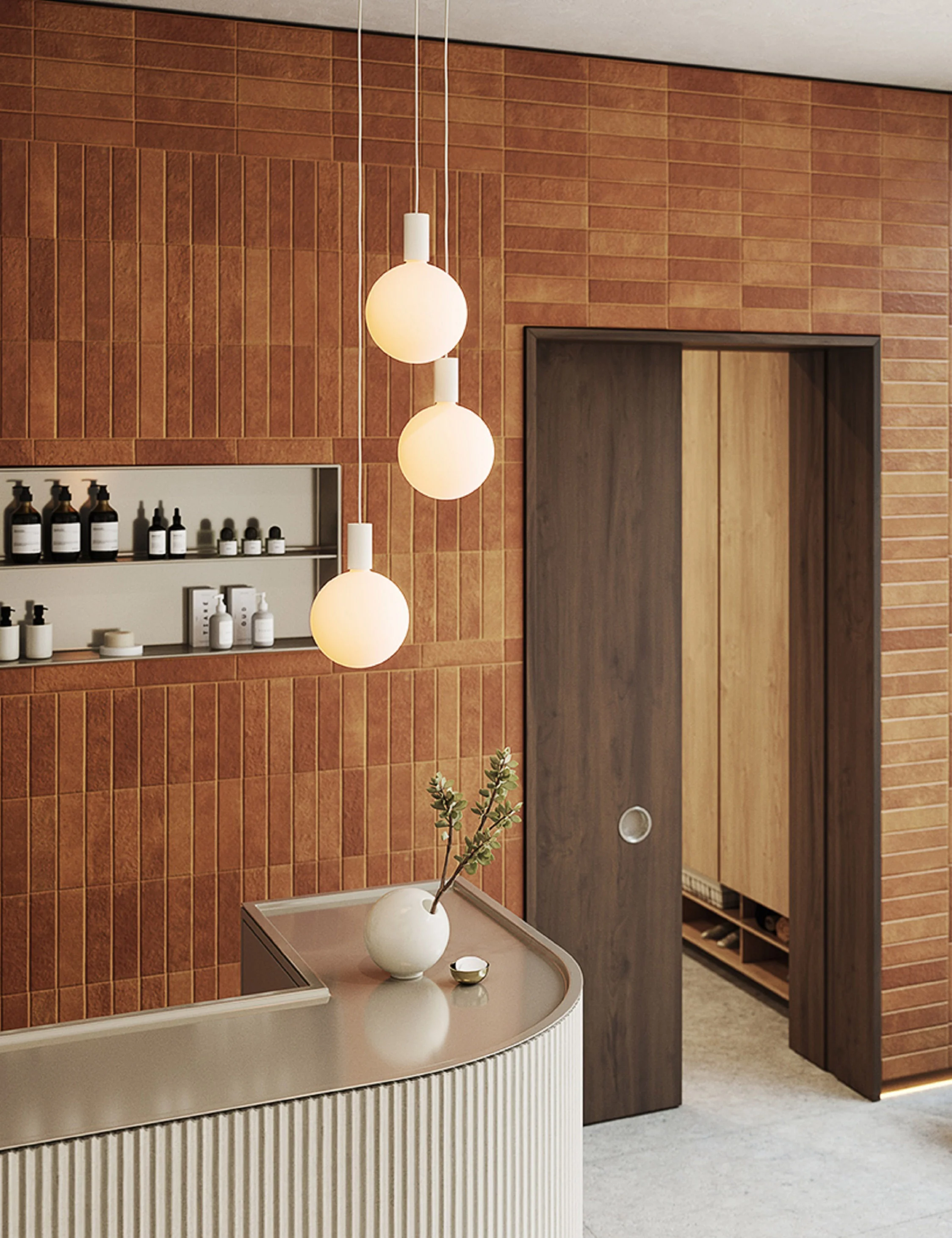 Alumina Triple Pendant Light by Tala - Image 3
