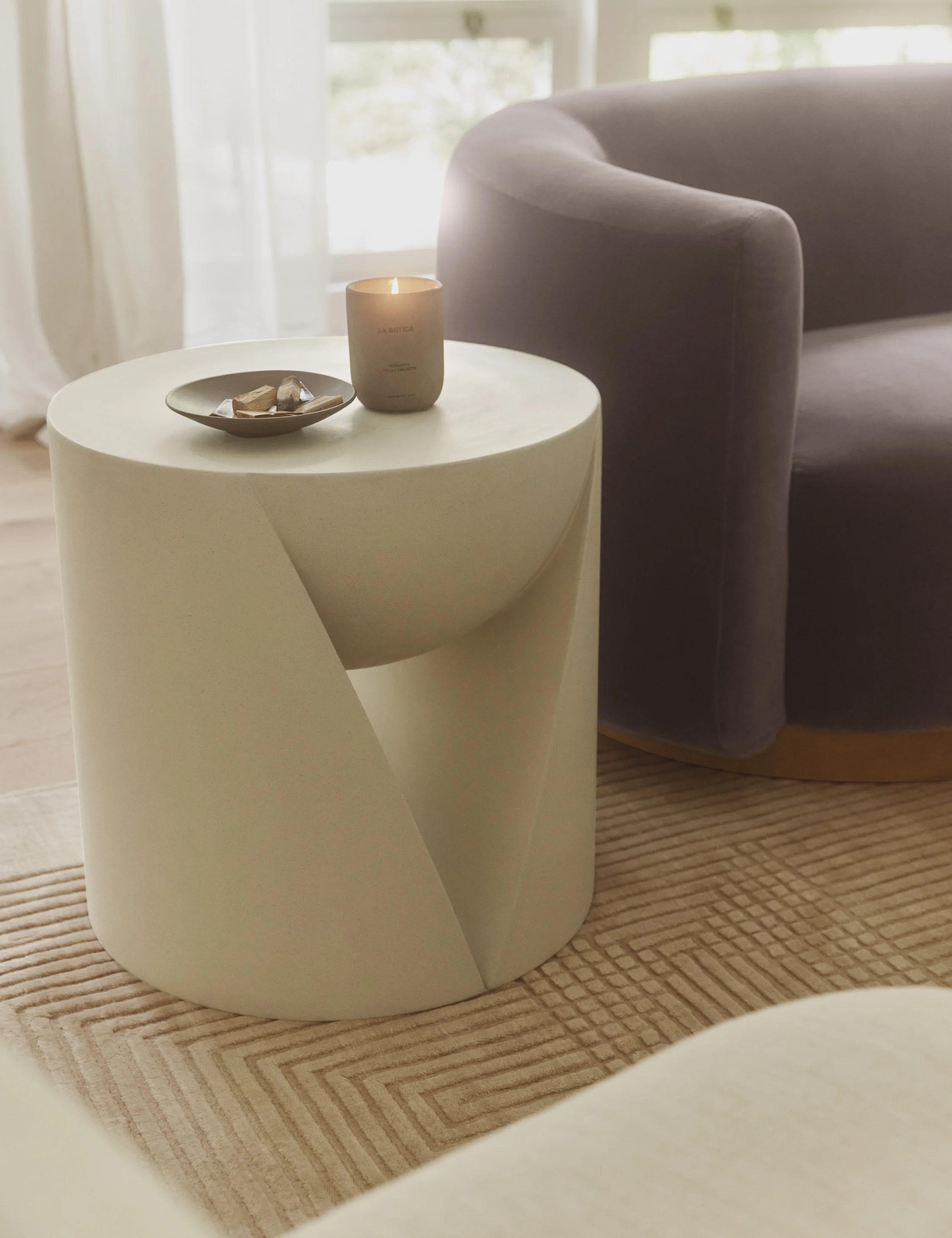 Amaya Indoor / Outdoor Round Side Table - Image 2
