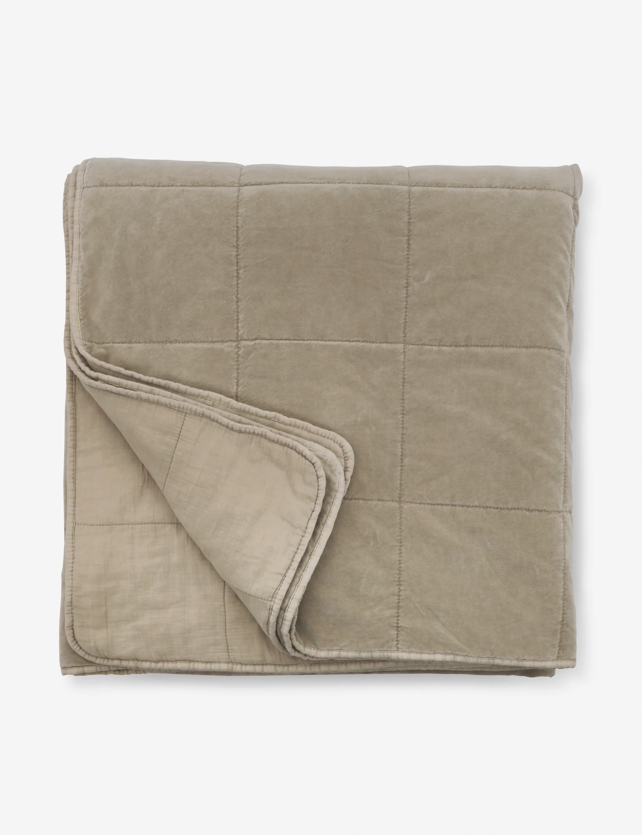 Amsterdam Cotton Velvet Coverlet by Pom Pom at Home - Image 2