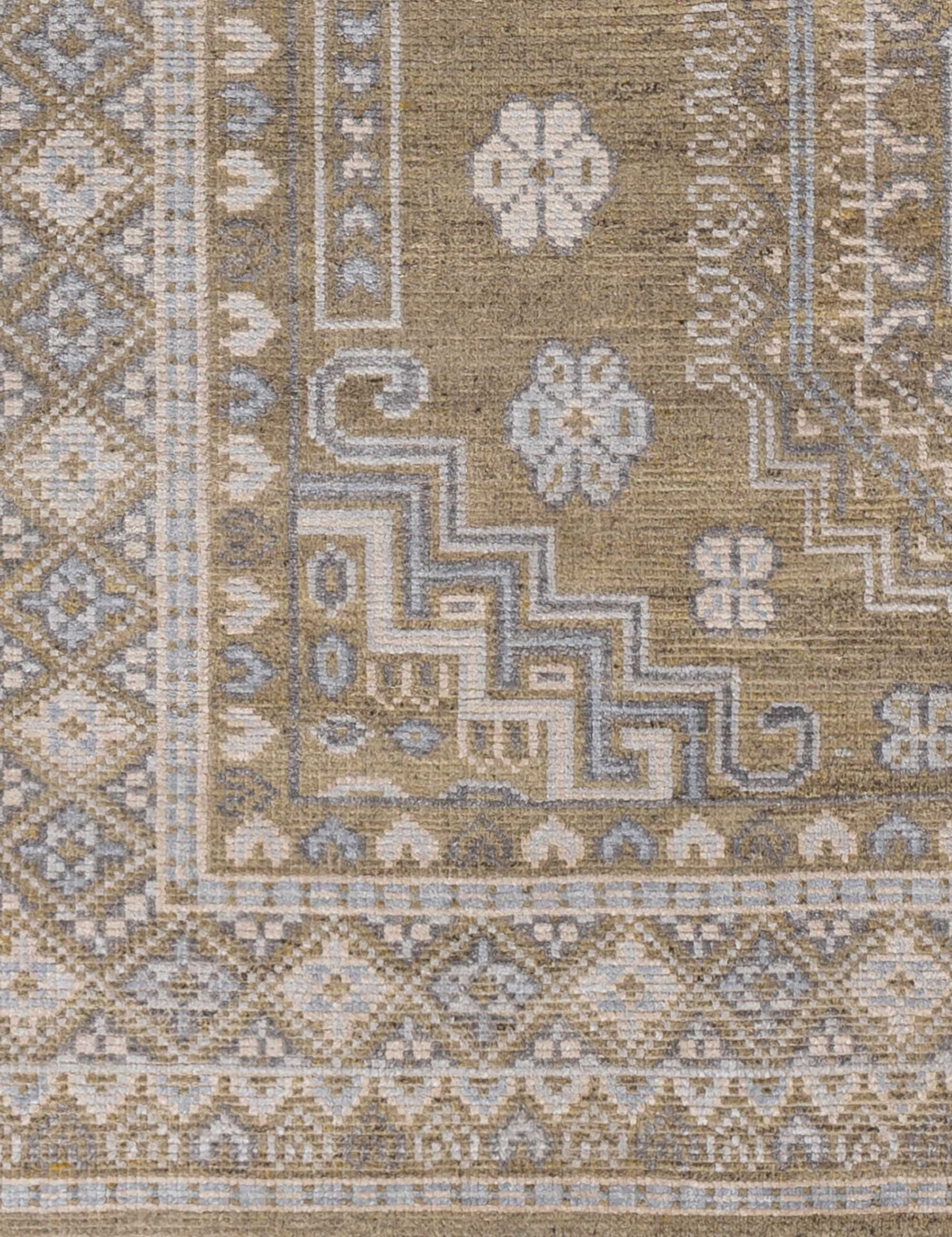 Anahit Hand-Knotted Wool-Blend Rug - Image 4