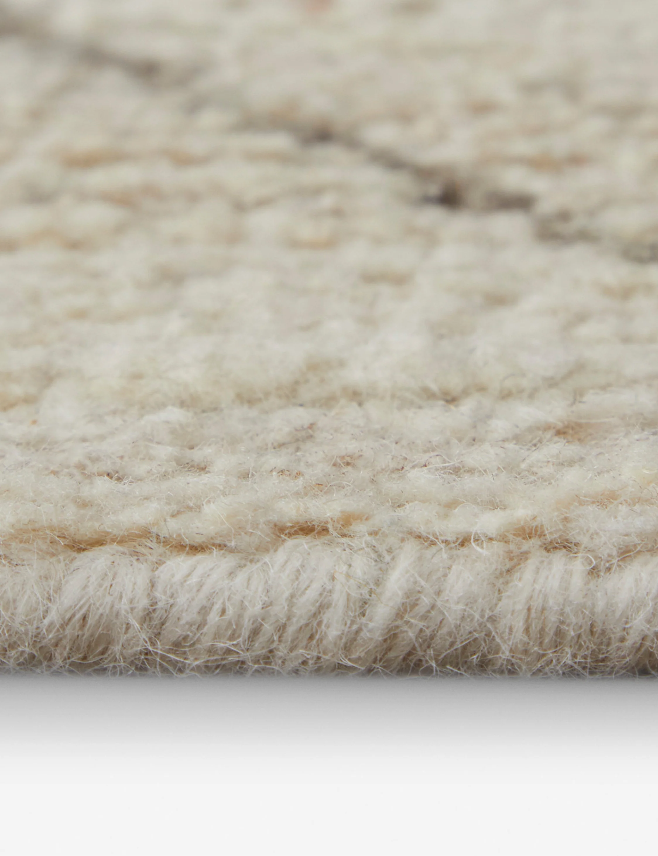 Anina Moroccan-Style Hand-Knotted Wool Rug - Image 3