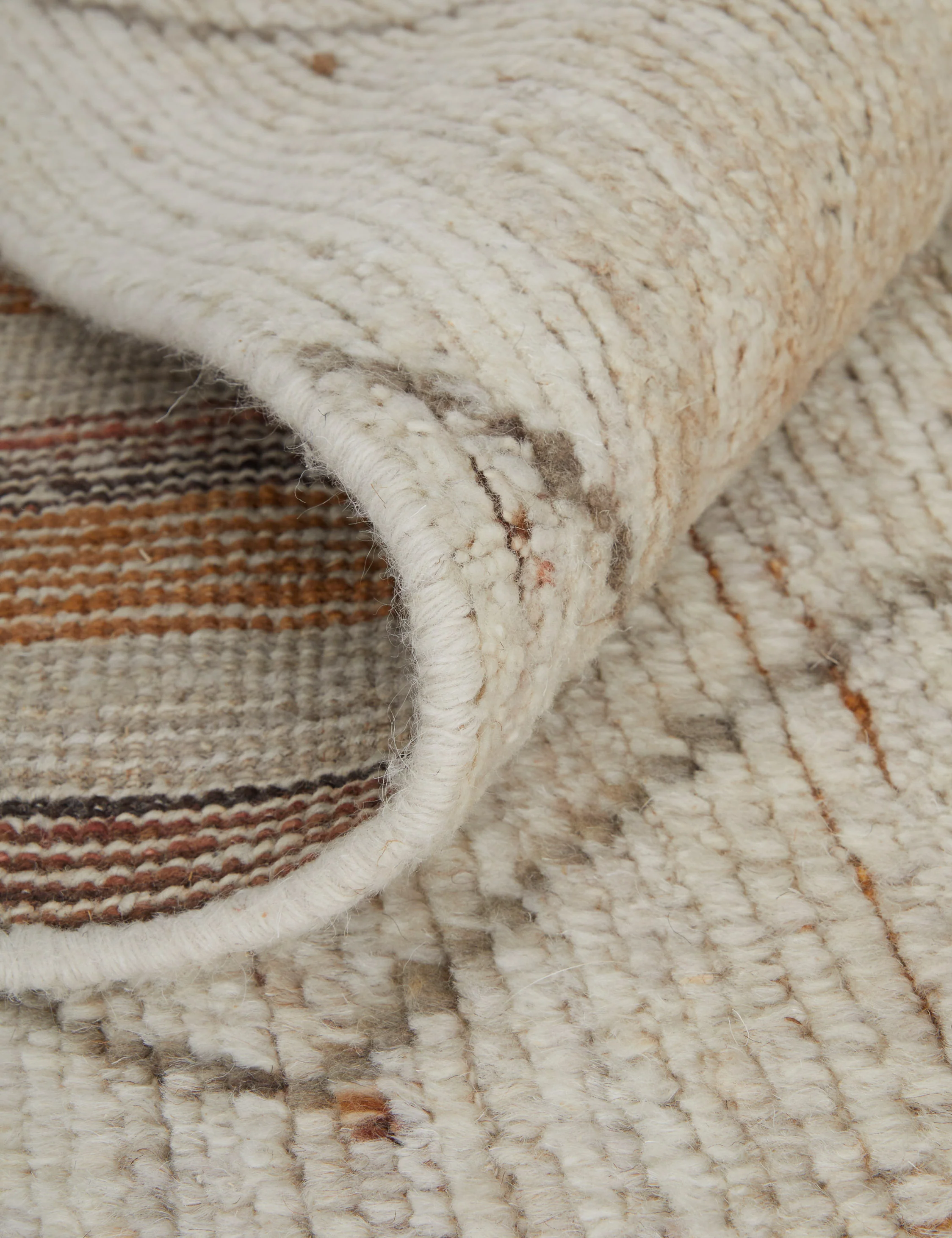 Anina Moroccan-Style Hand-Knotted Wool Rug - Image 4