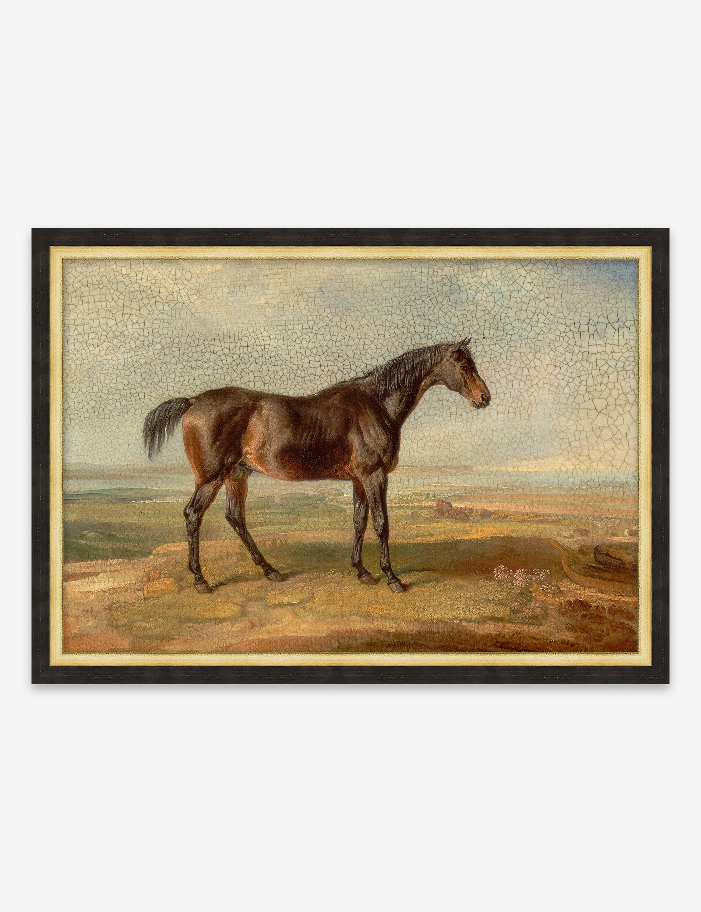 Antiqued Horse I Wall Art - Image 2