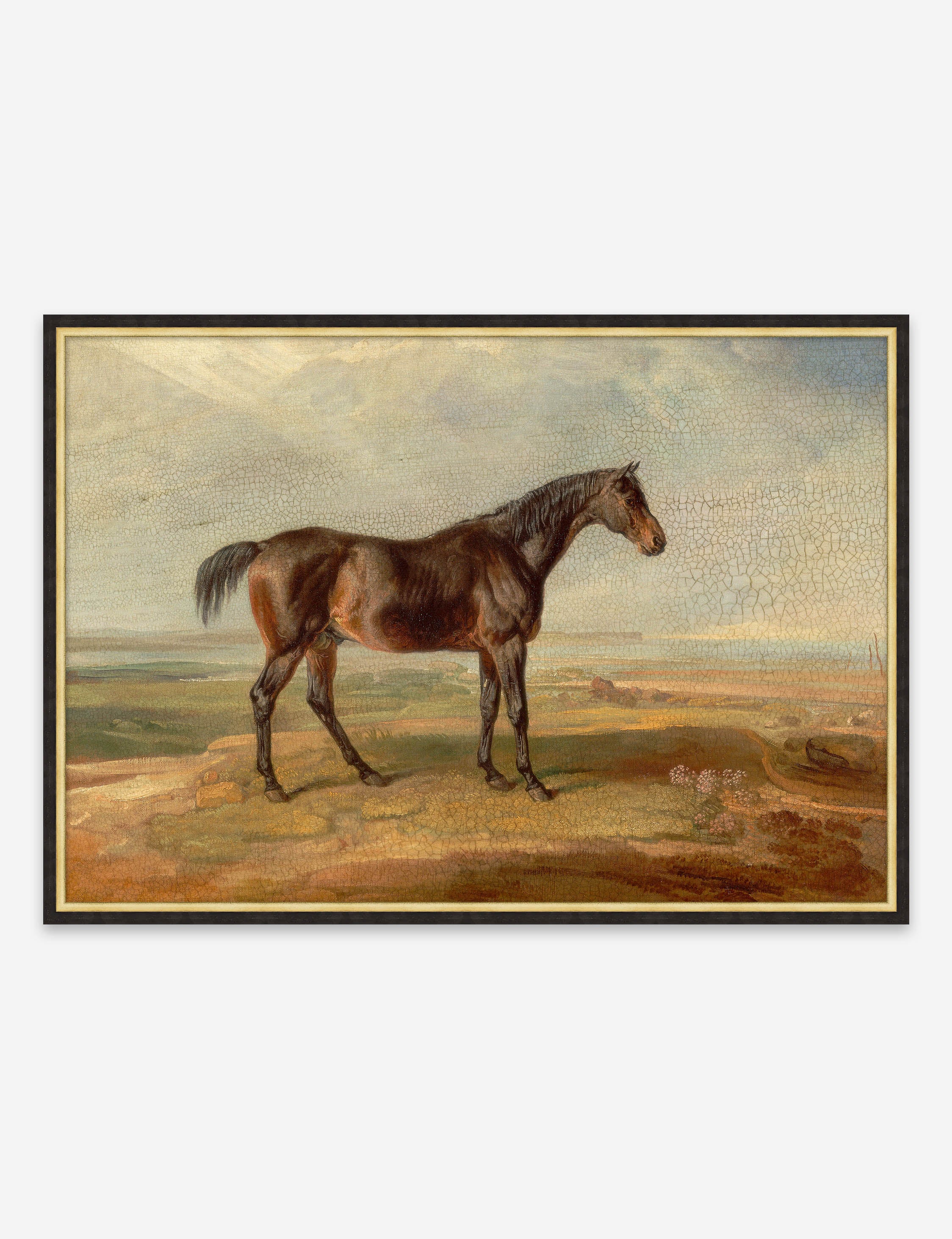 Antiqued Horse I Wall Art - Image 3