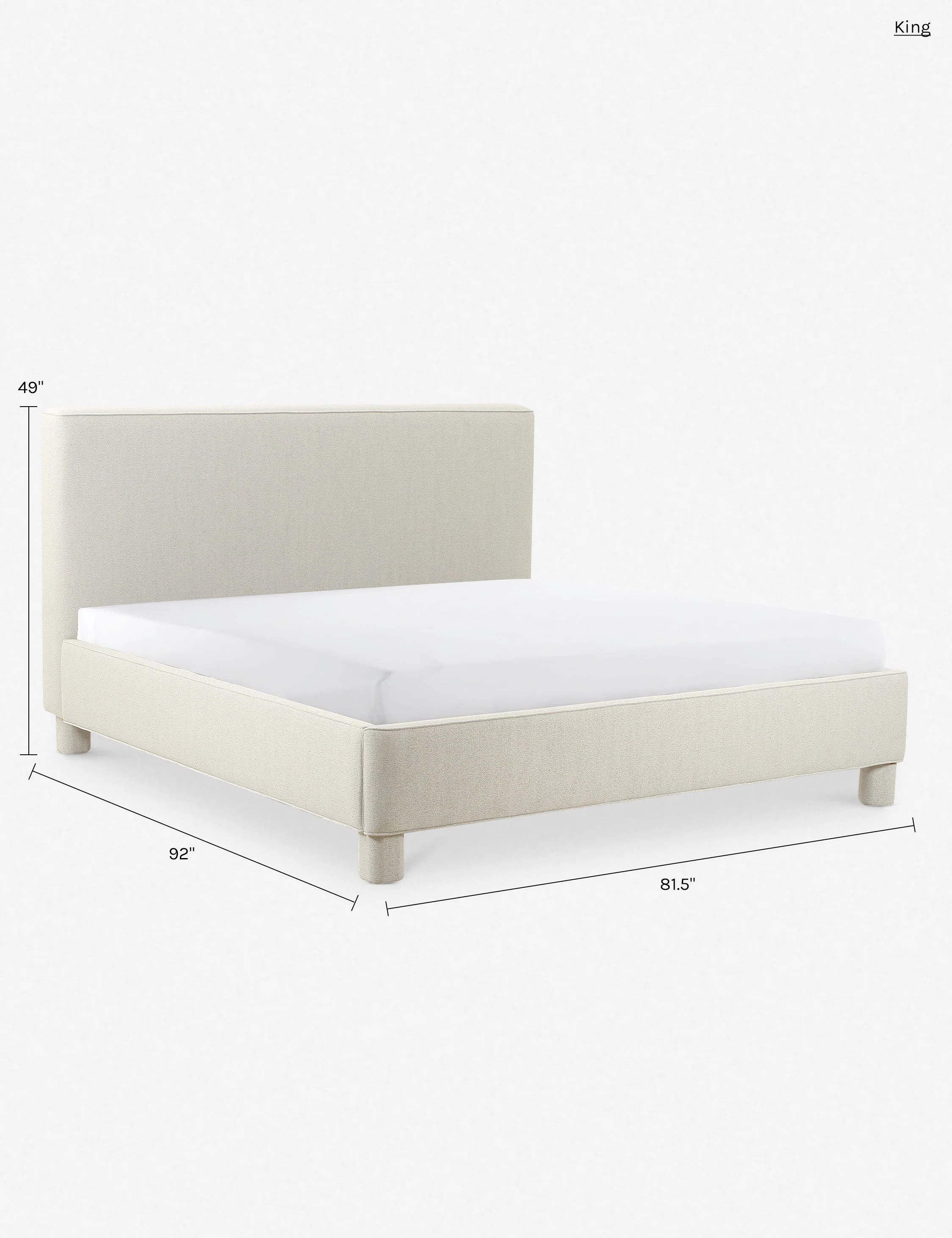 Asner Platform Bed - Image 13