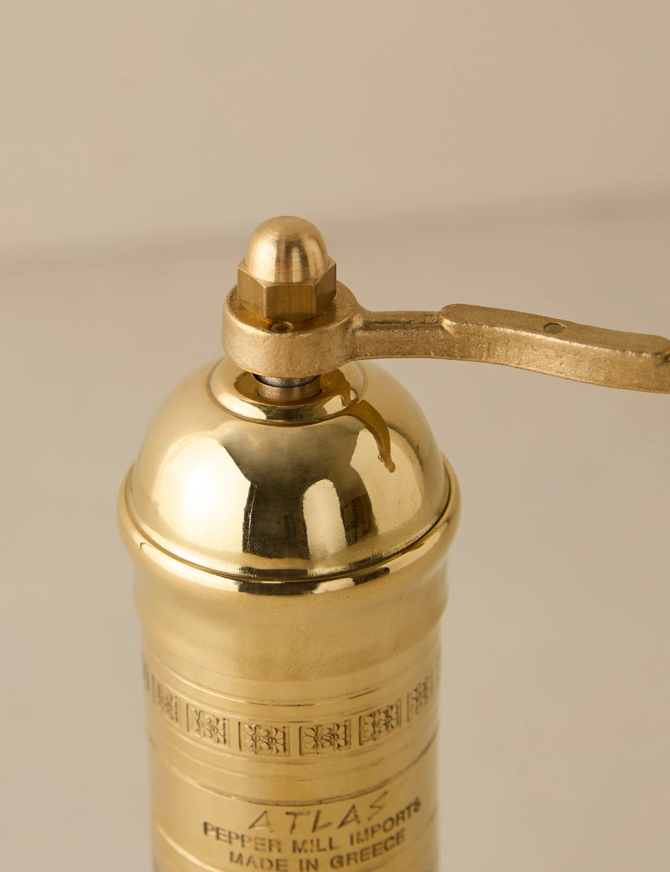 Atlas Brass Salt Mill - Image 3