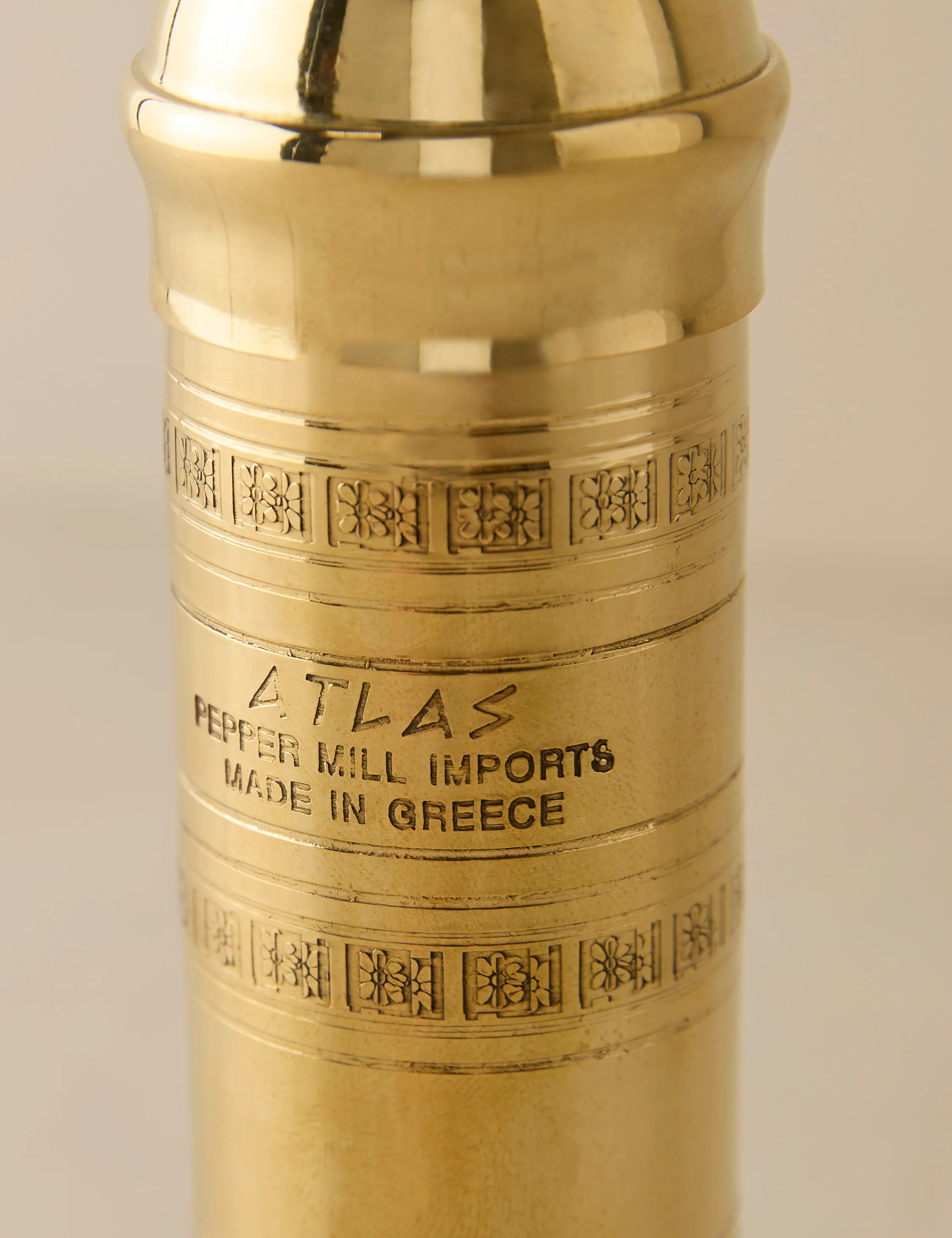Atlas Brass Salt Mill - Image 4