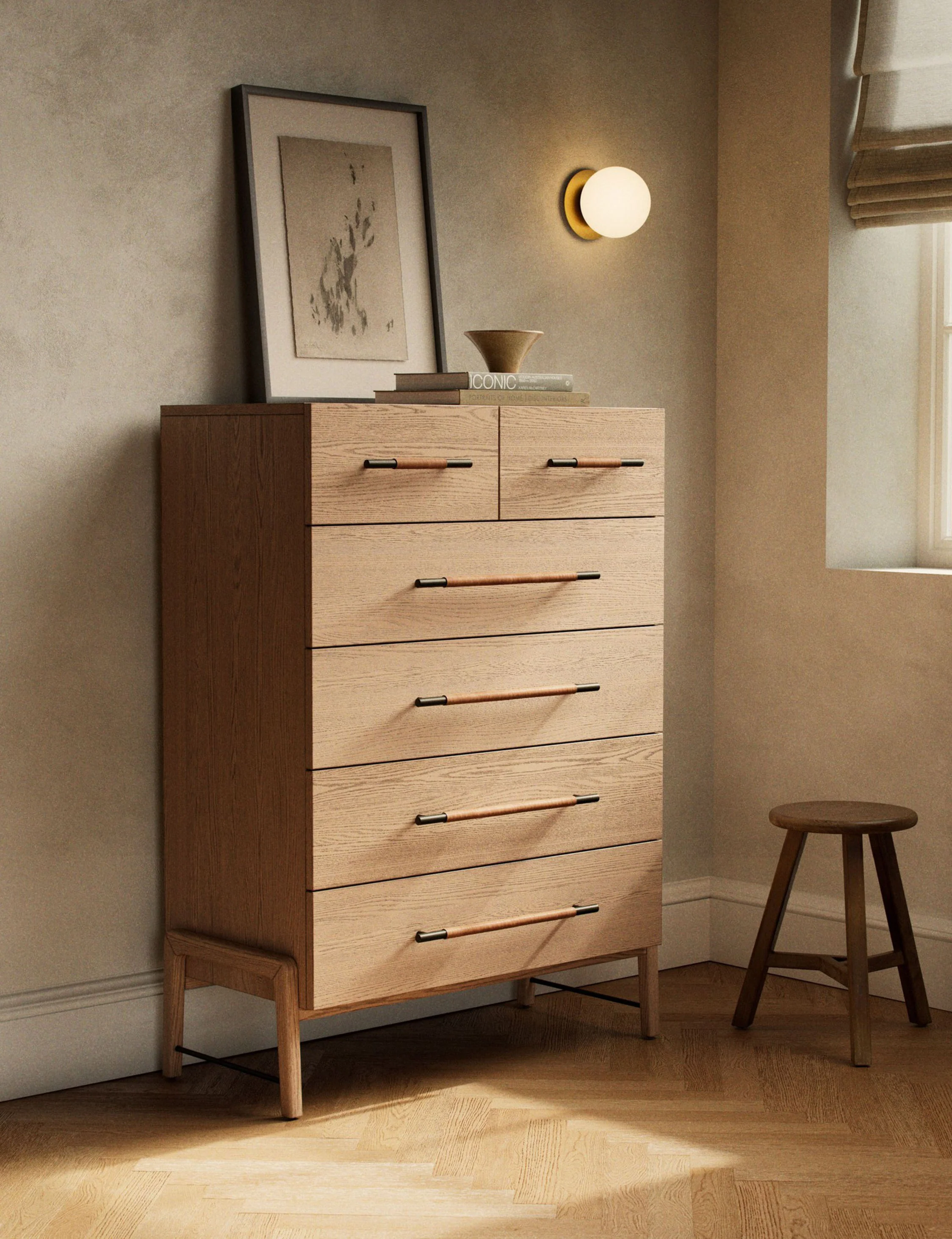Avalon Tall 6-Drawer Dresser