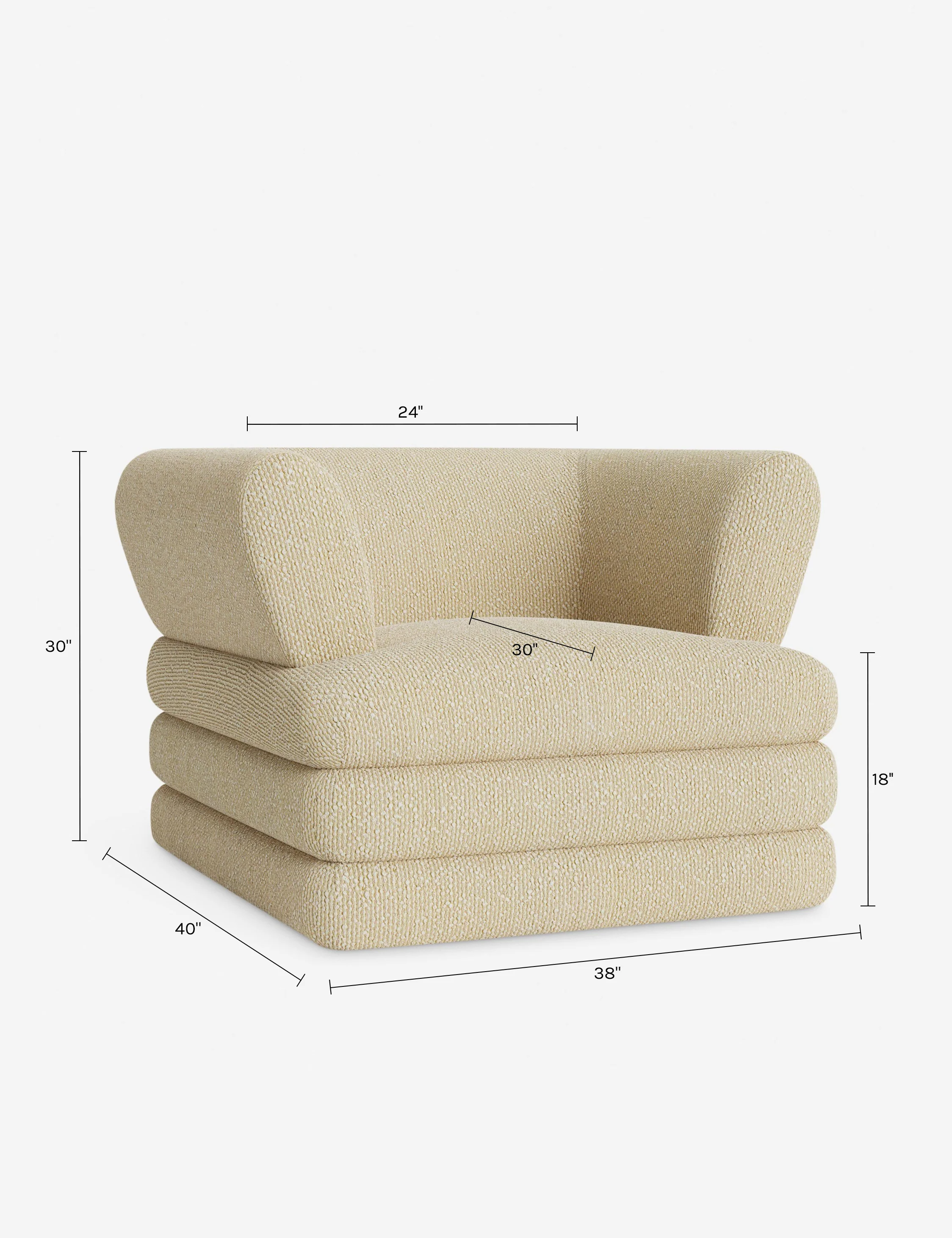 Babs Accent Chair by Sarah Sherman Samuel - Image 40