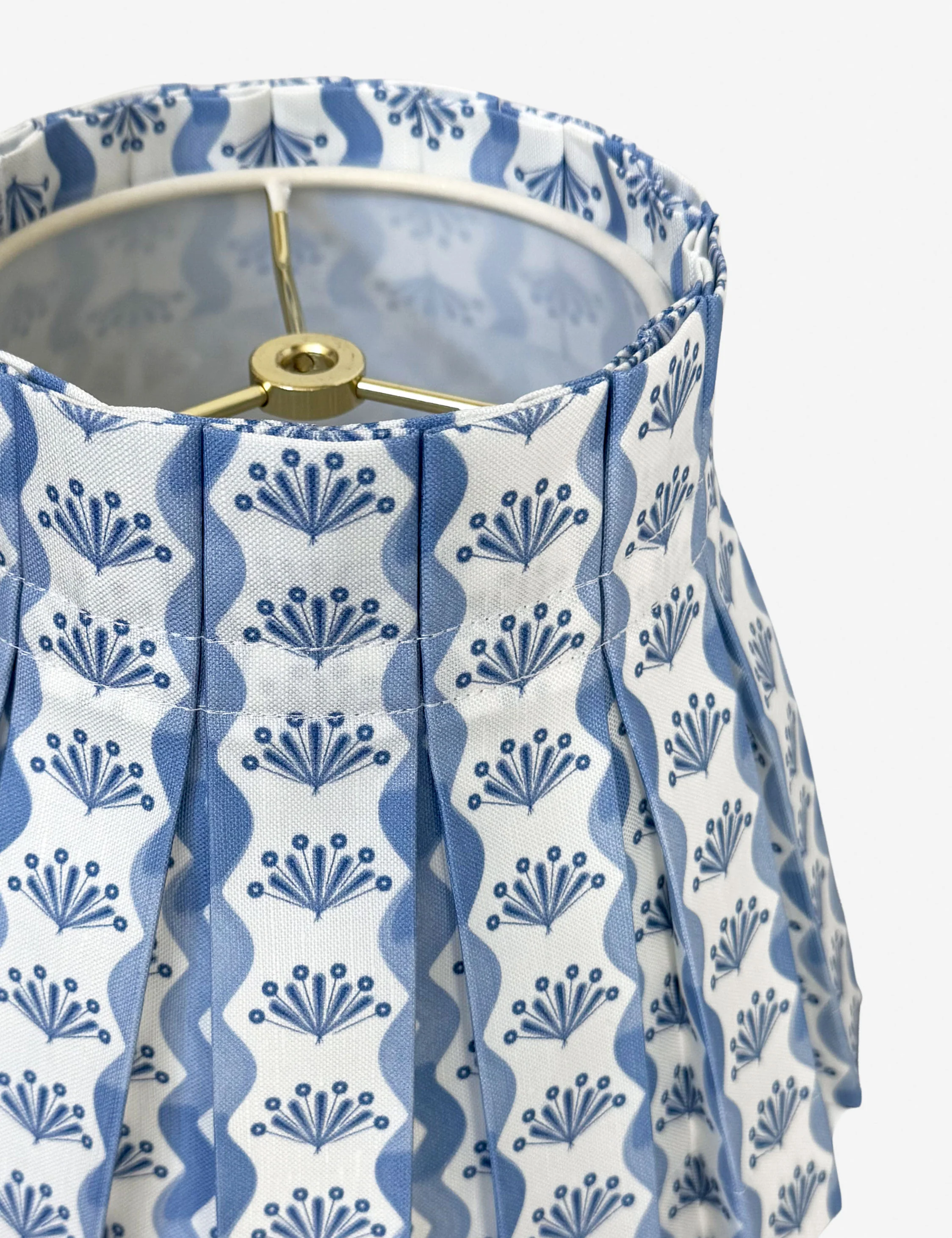 Baby Riviera Classic Box Pleat Lampshade by Cielle Home - Image 12