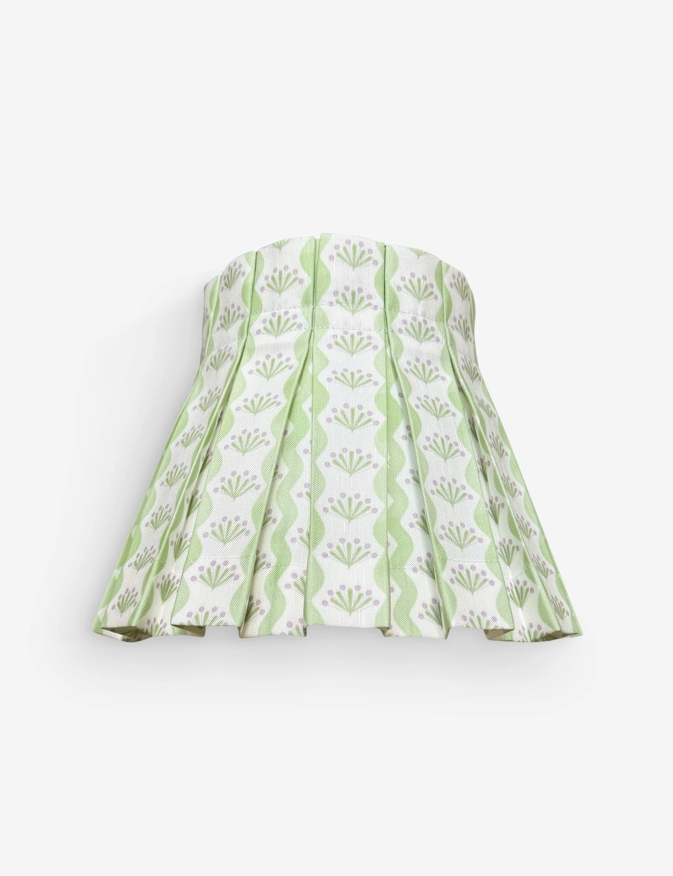 Baby Riviera Classic Box Pleat Lampshade by Cielle Home - Image 5