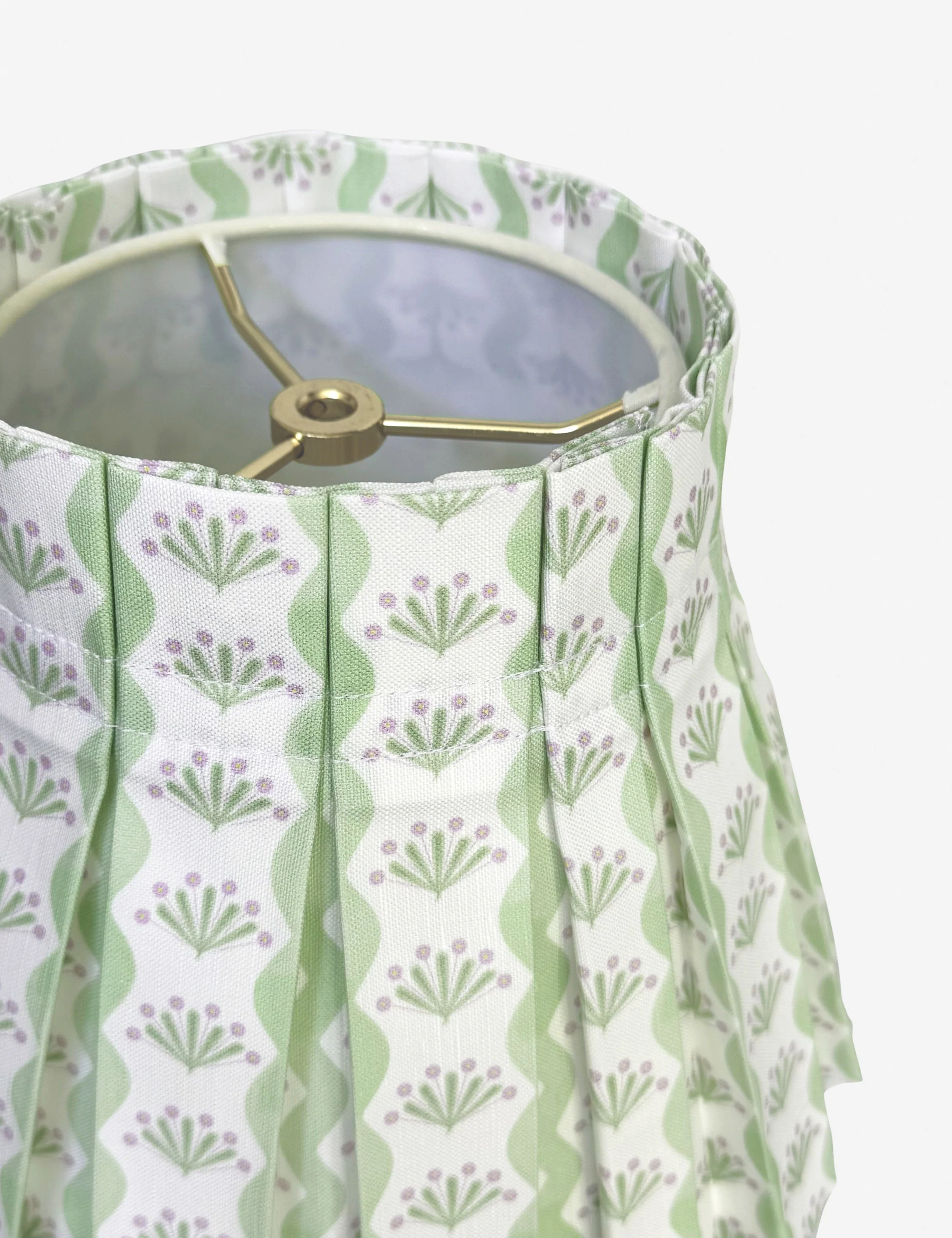Baby Riviera Classic Box Pleat Lampshade by Cielle Home - Image 8