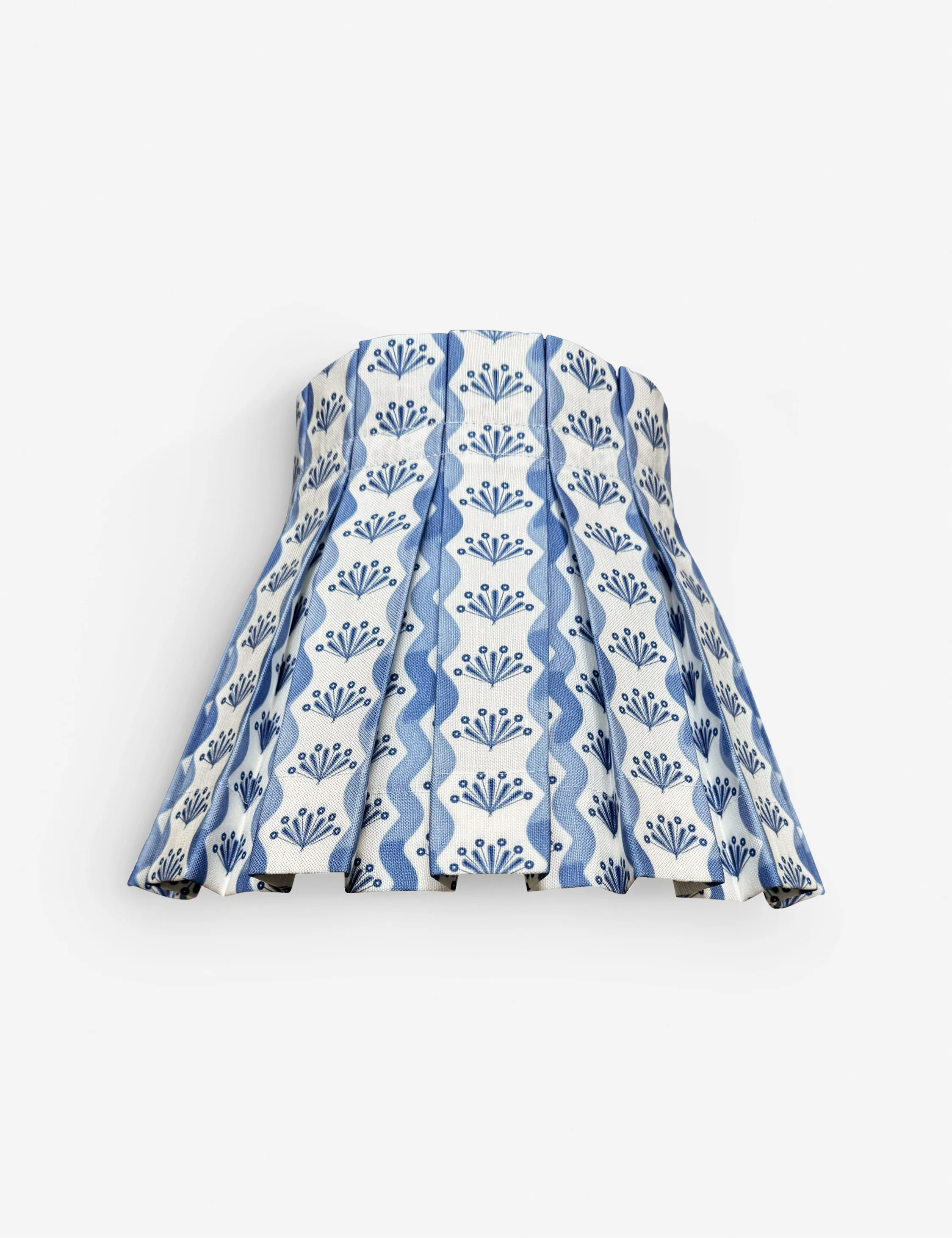 Baby Riviera Classic Box Pleat Lampshade by Cielle Home - Image 9