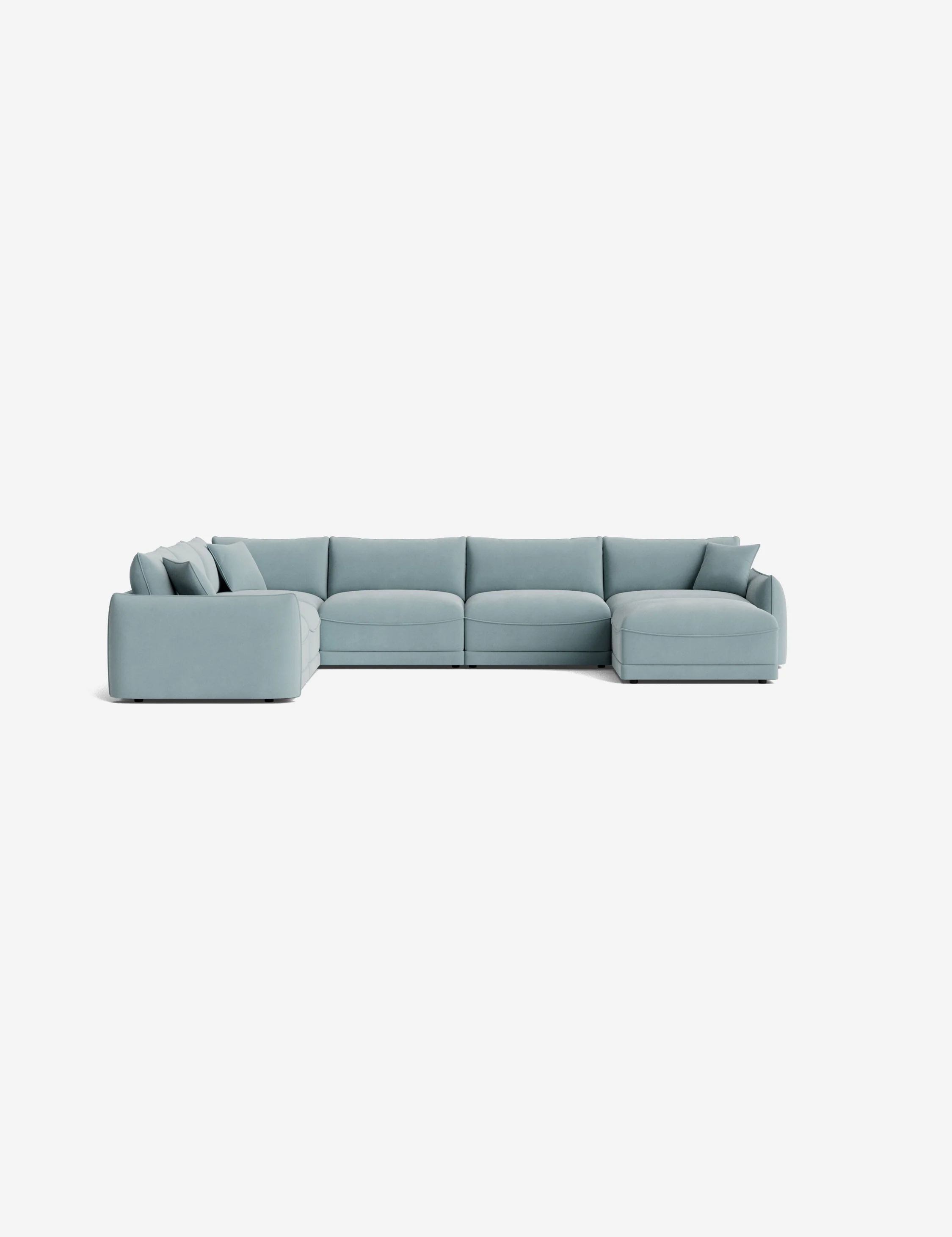 Balmer Modular Corner Sectional Sofa With Ottoman - Image 10