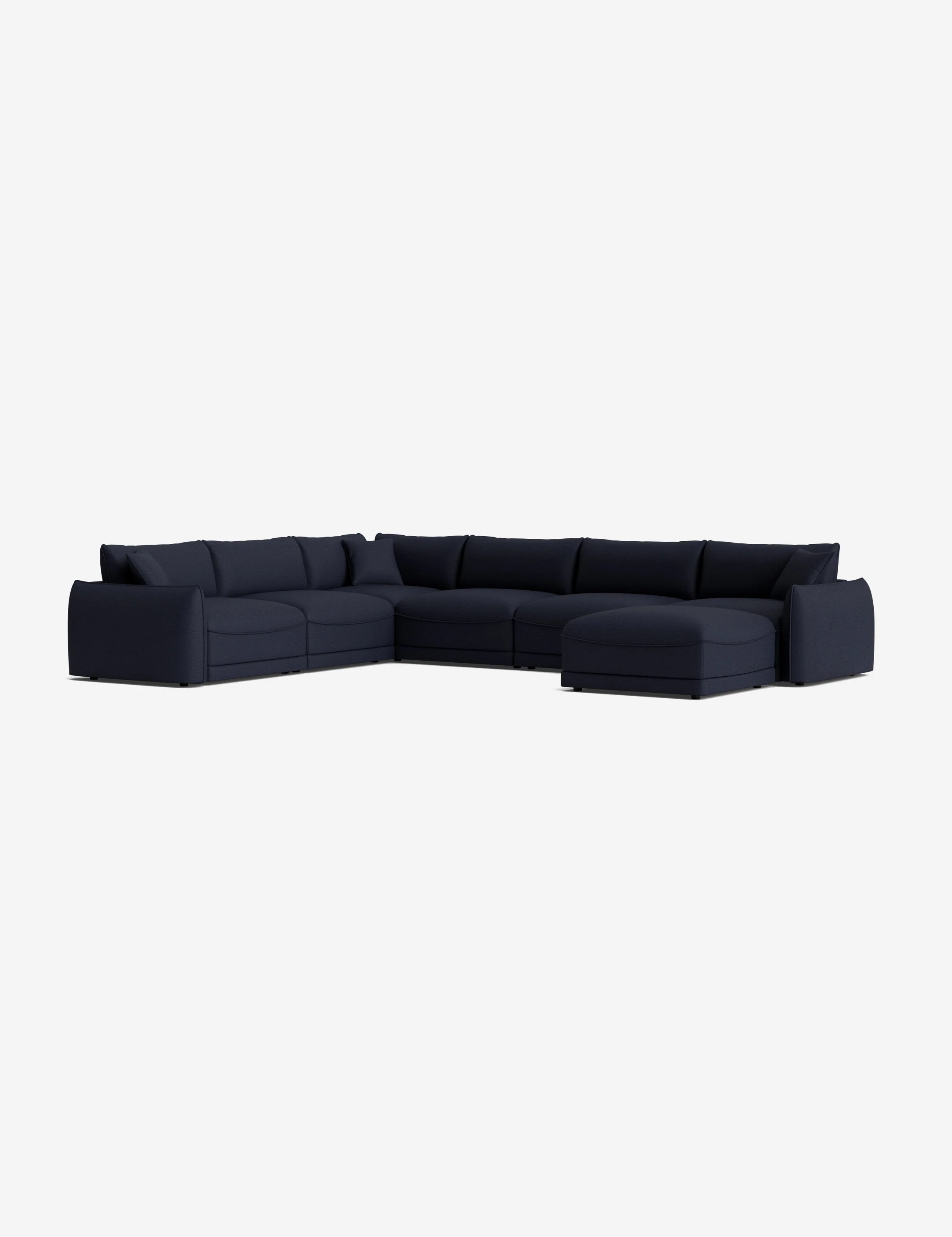Balmer Modular Corner Sectional Sofa With Ottoman - Image 117