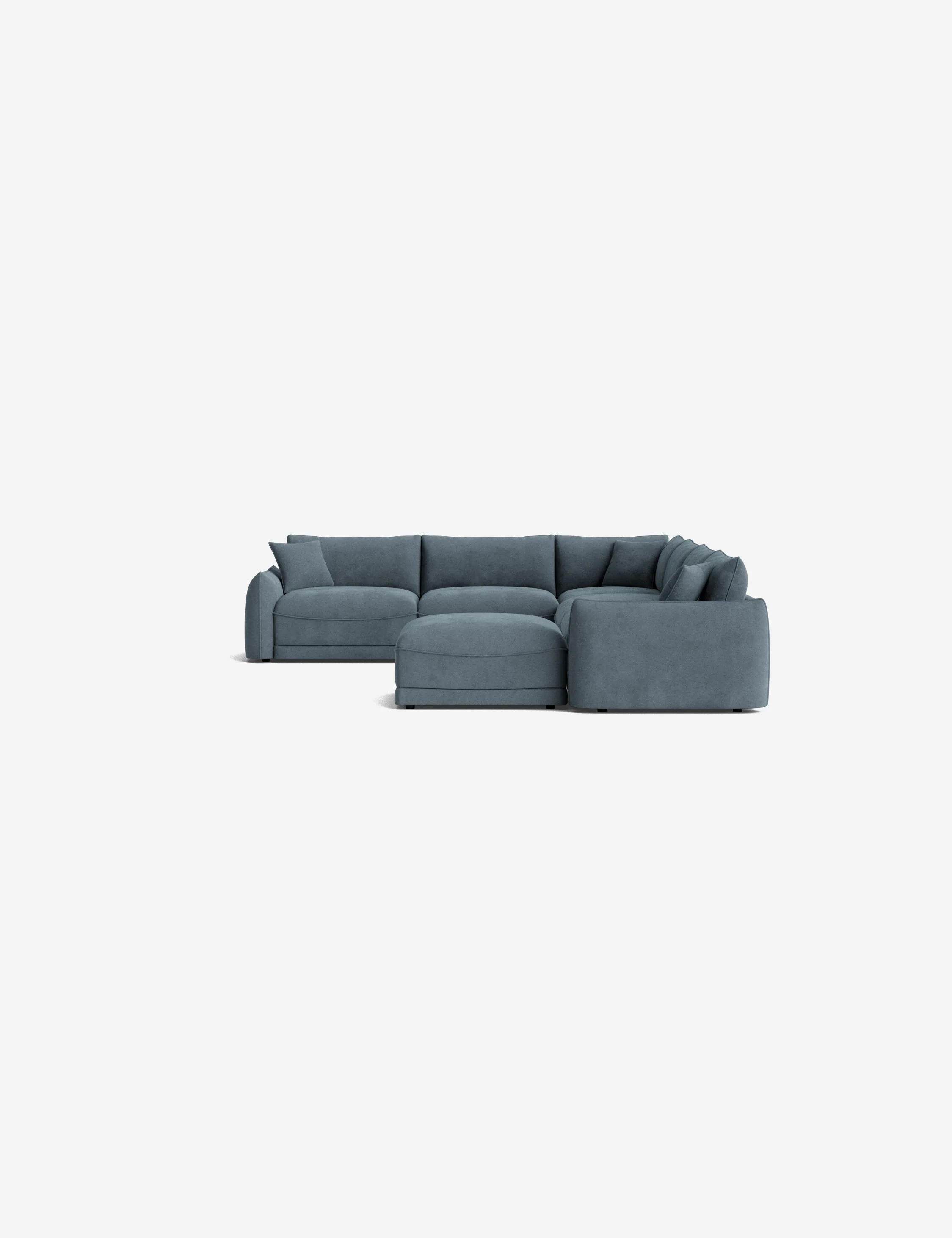 Balmer Modular Corner Sectional Sofa With Ottoman - Image 95