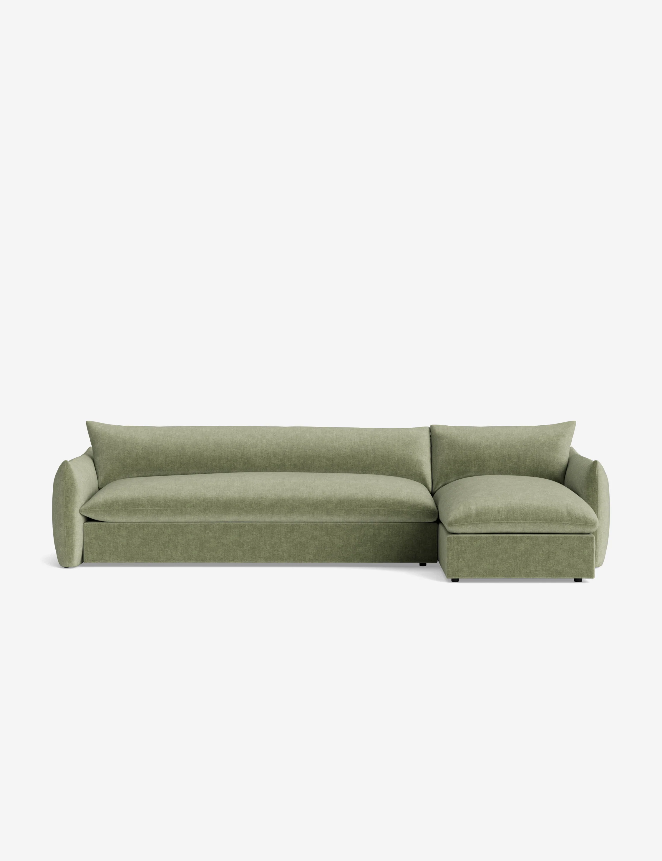 Banks Chaise Sectional Sofa - Image 107