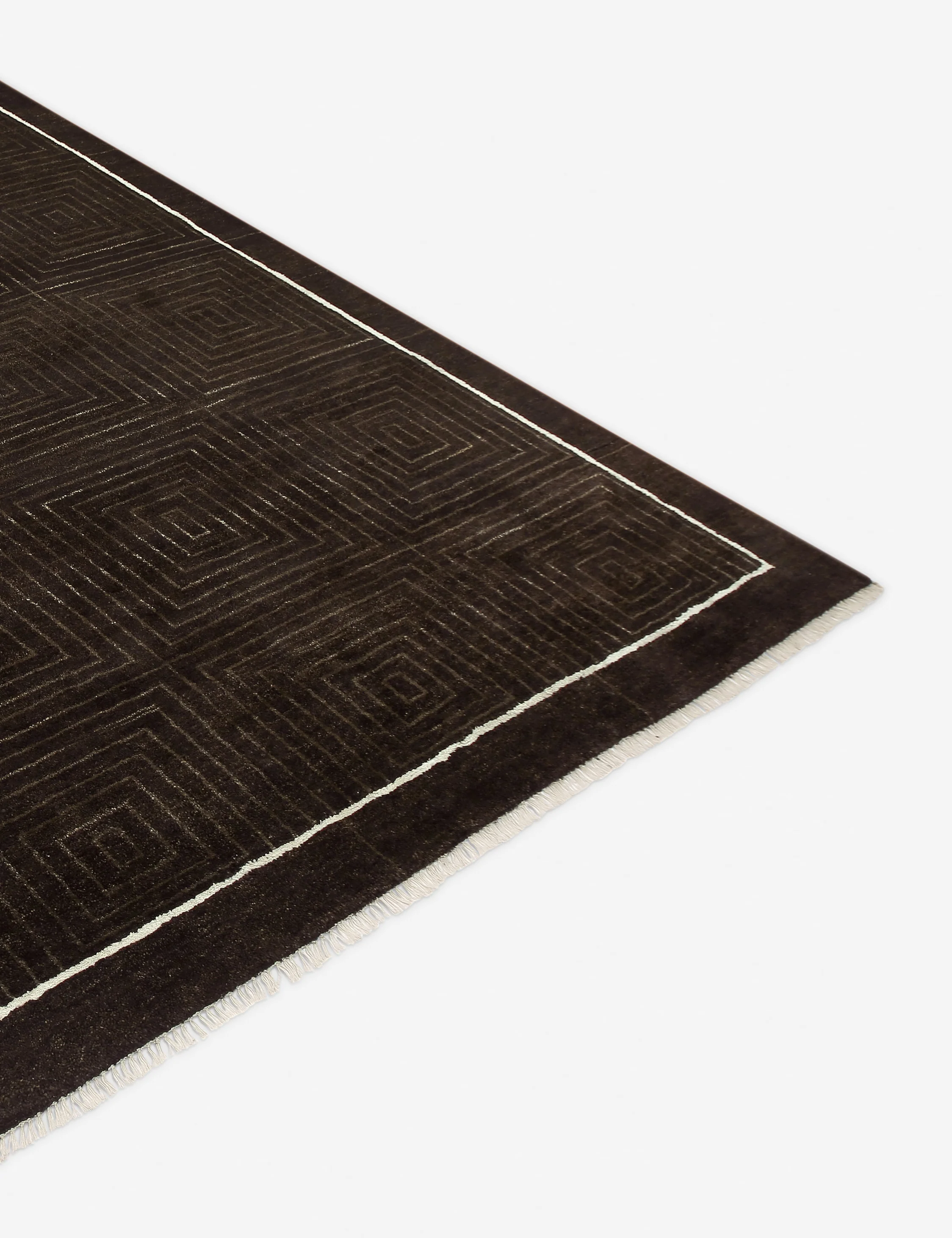 Barcelona Hand-Knotted Wool Rug by Button Atelier x Co.House Designs - Image 3