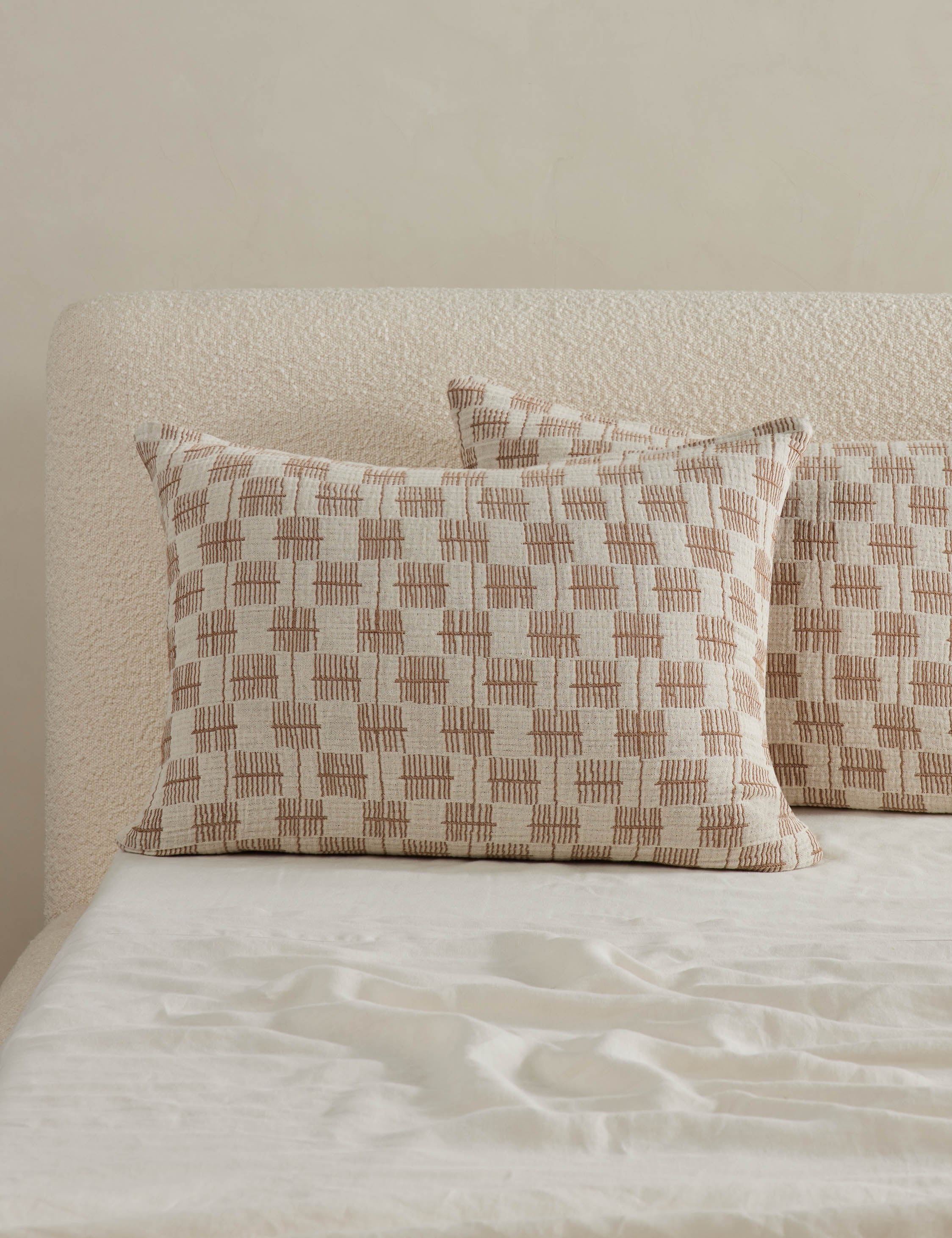 Basketweave Cotton Sham by Sarah Sherman Samuel - Image 2