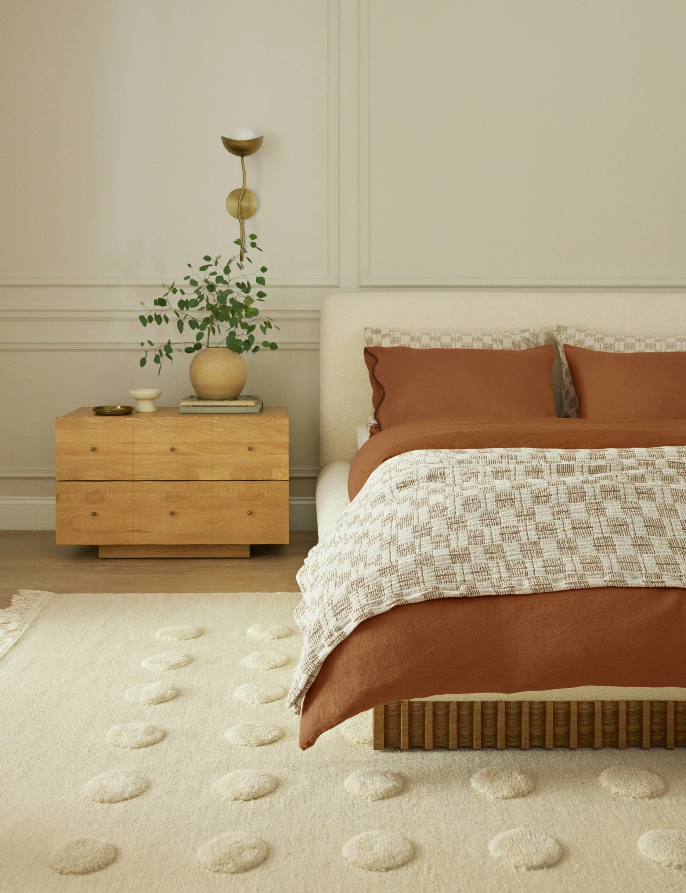 Basketweave Cotton Sham by Sarah Sherman Samuel - Image 3