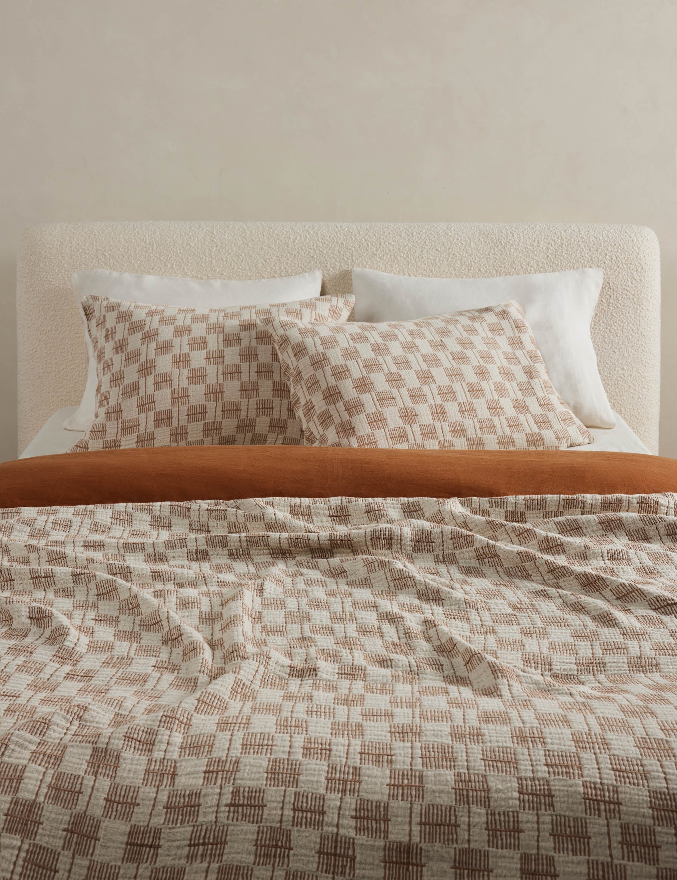 Basketweave Cotton Sham by Sarah Sherman Samuel - Image 4