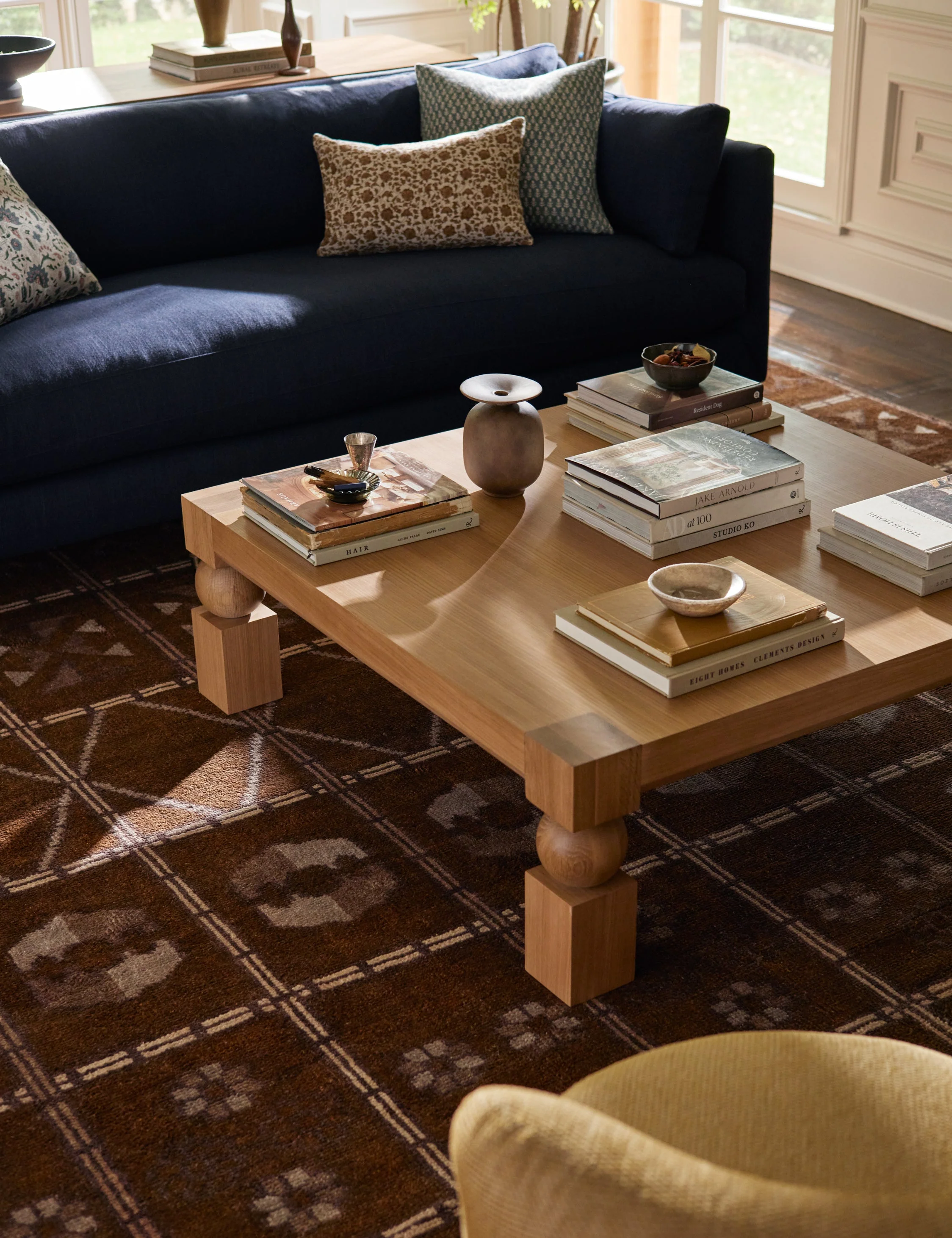 Baz Hand-Knotted Wool Rug Swatch