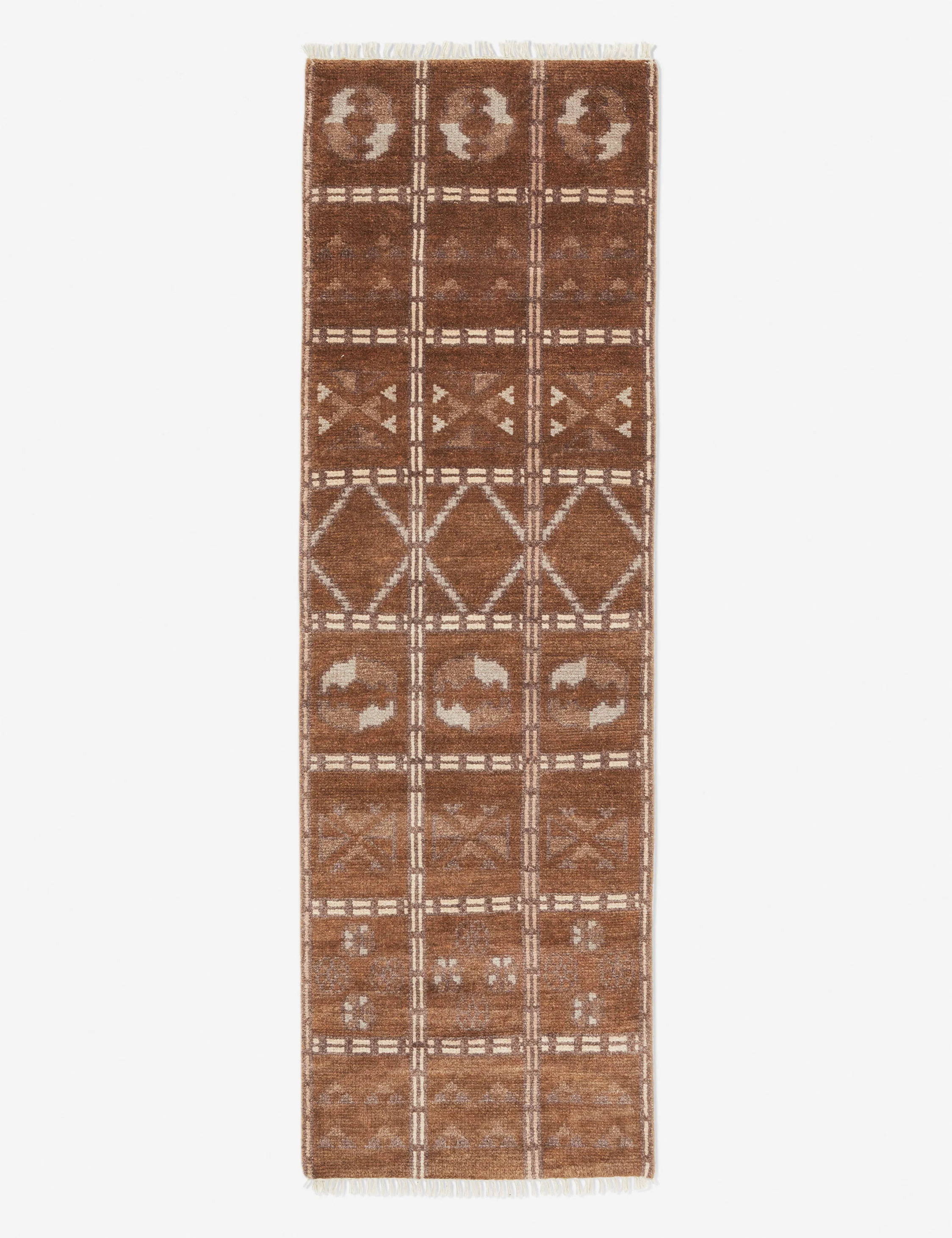 Baz Hand-Knotted Wool Rug Swatch - Image 8