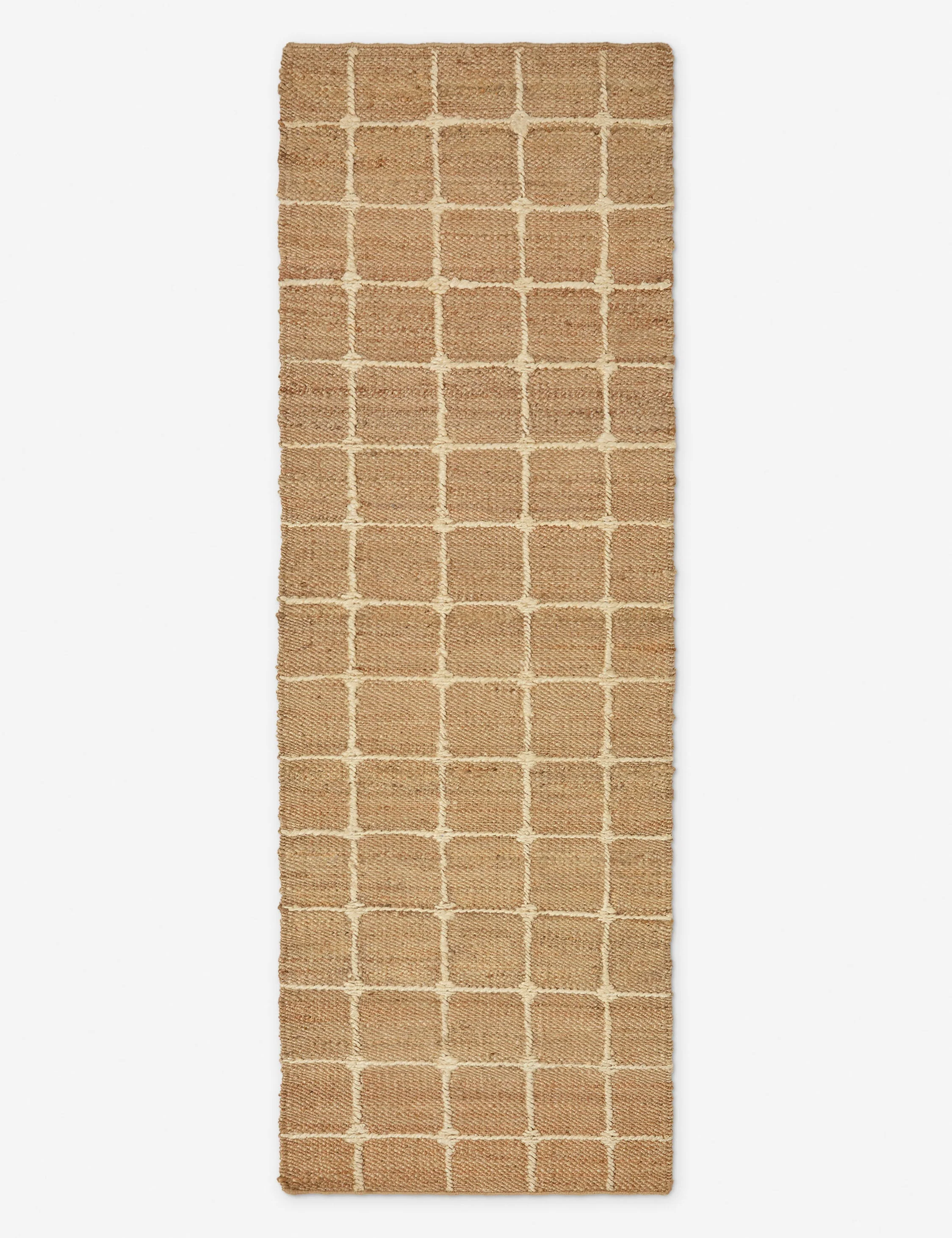 Beddow Flatweave Jute Rug Swatch by Jake Arnold, Natural - Image 5