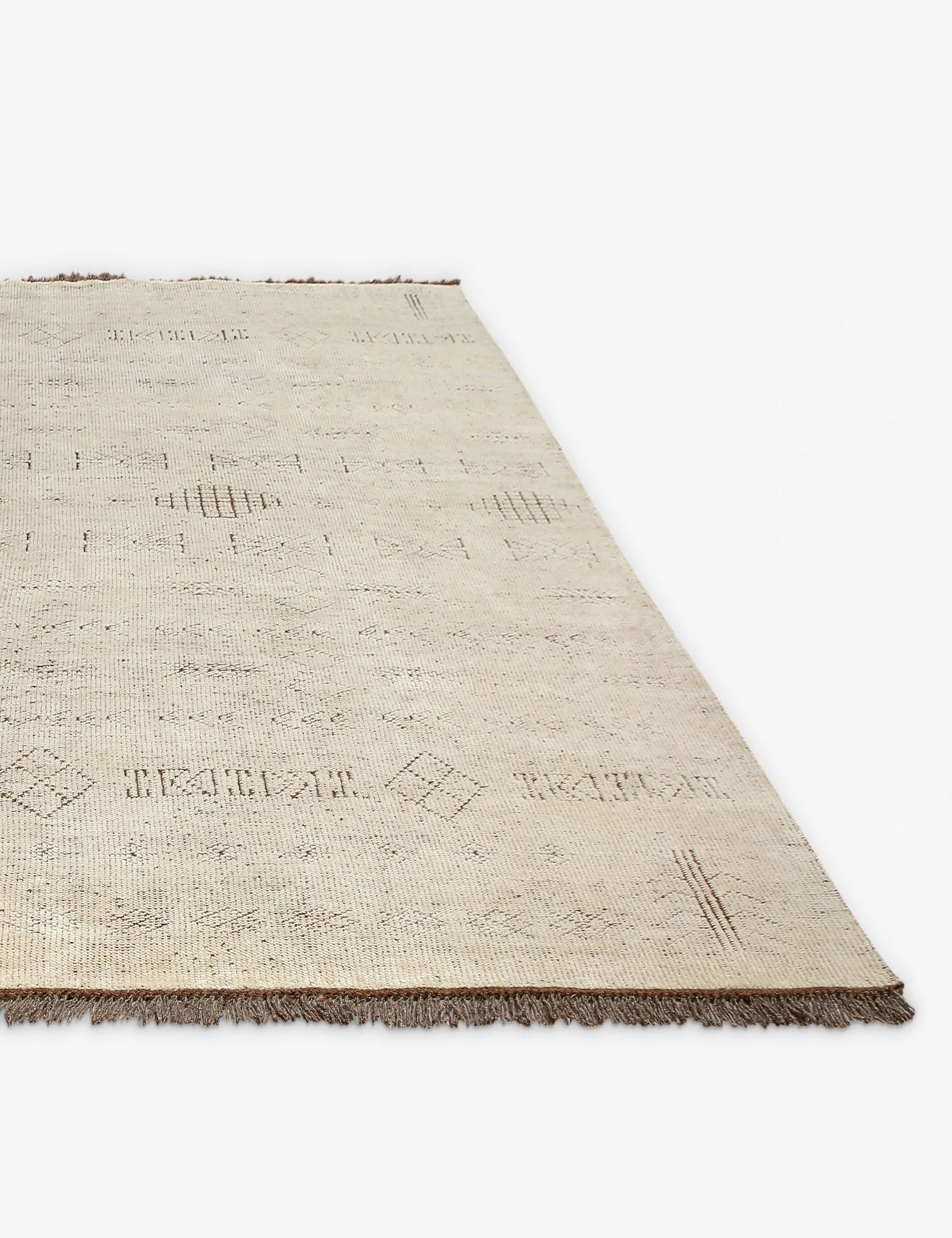 Belgian Hand-Knotted Wool Rug by Button Atelier x Co.House Designs - Image 2