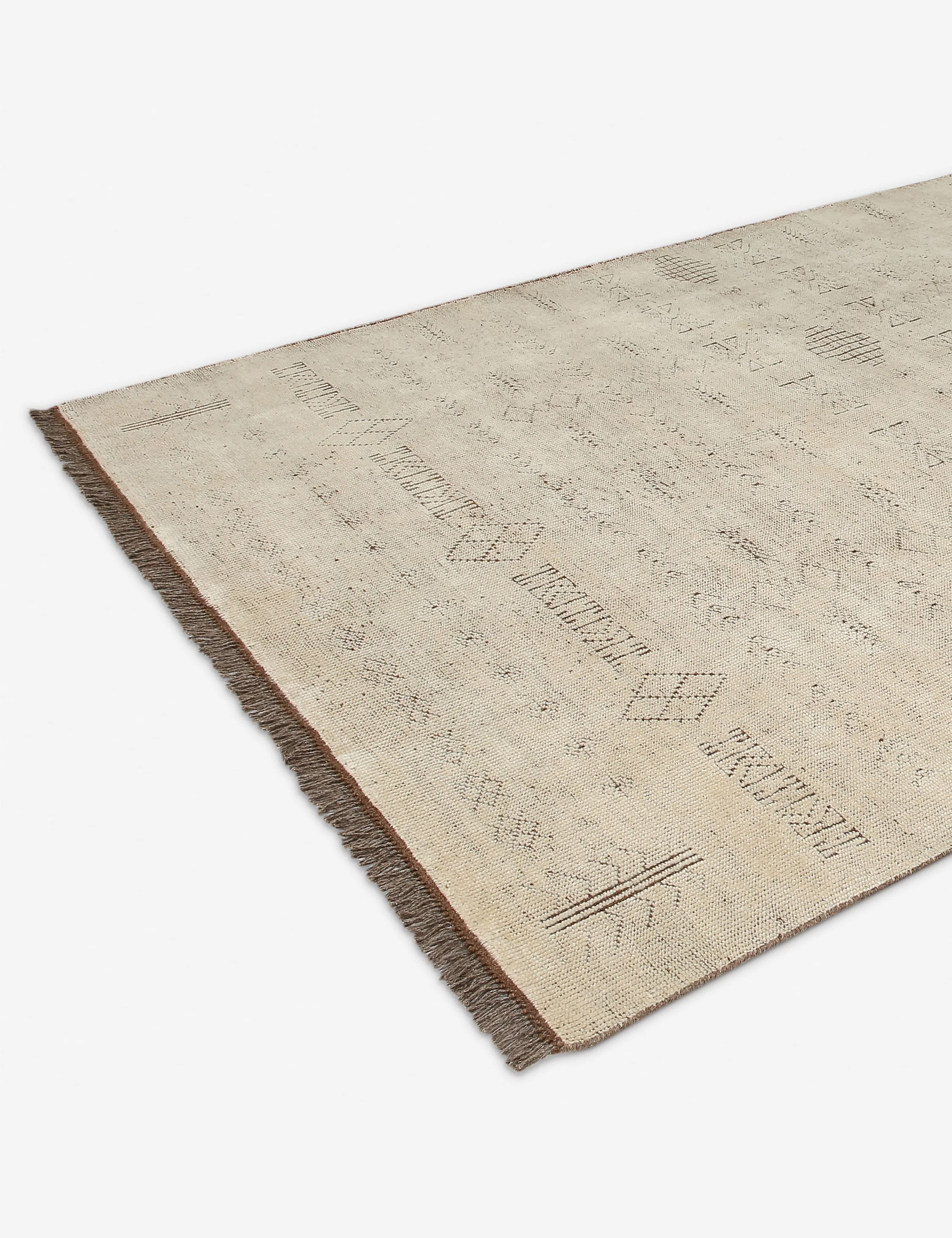 Belgian Hand-Knotted Wool Rug by Button Atelier x Co.House Designs - Image 3