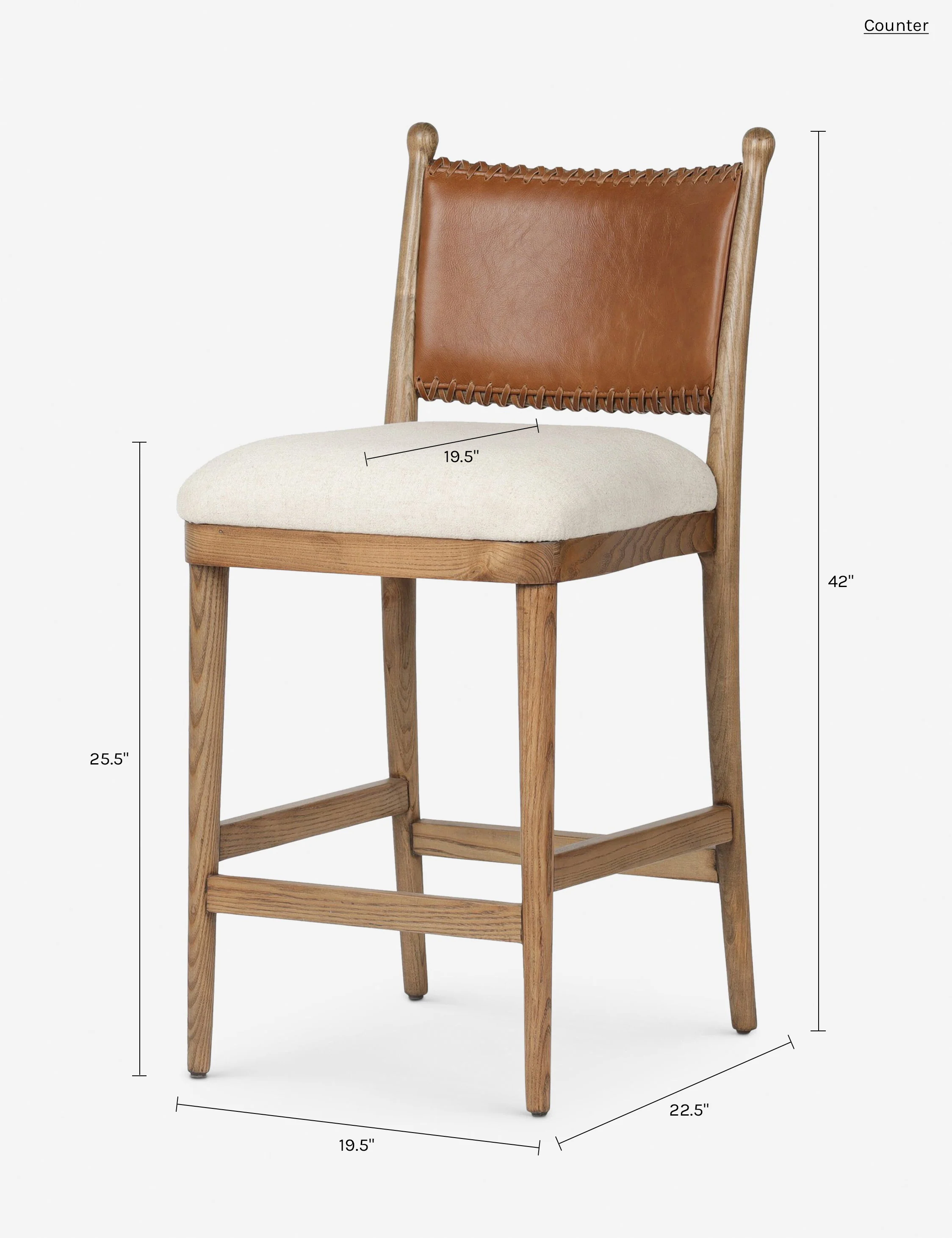 Bella Bar and Counter Stool by Amber Lewis x Four Hands - Image 25