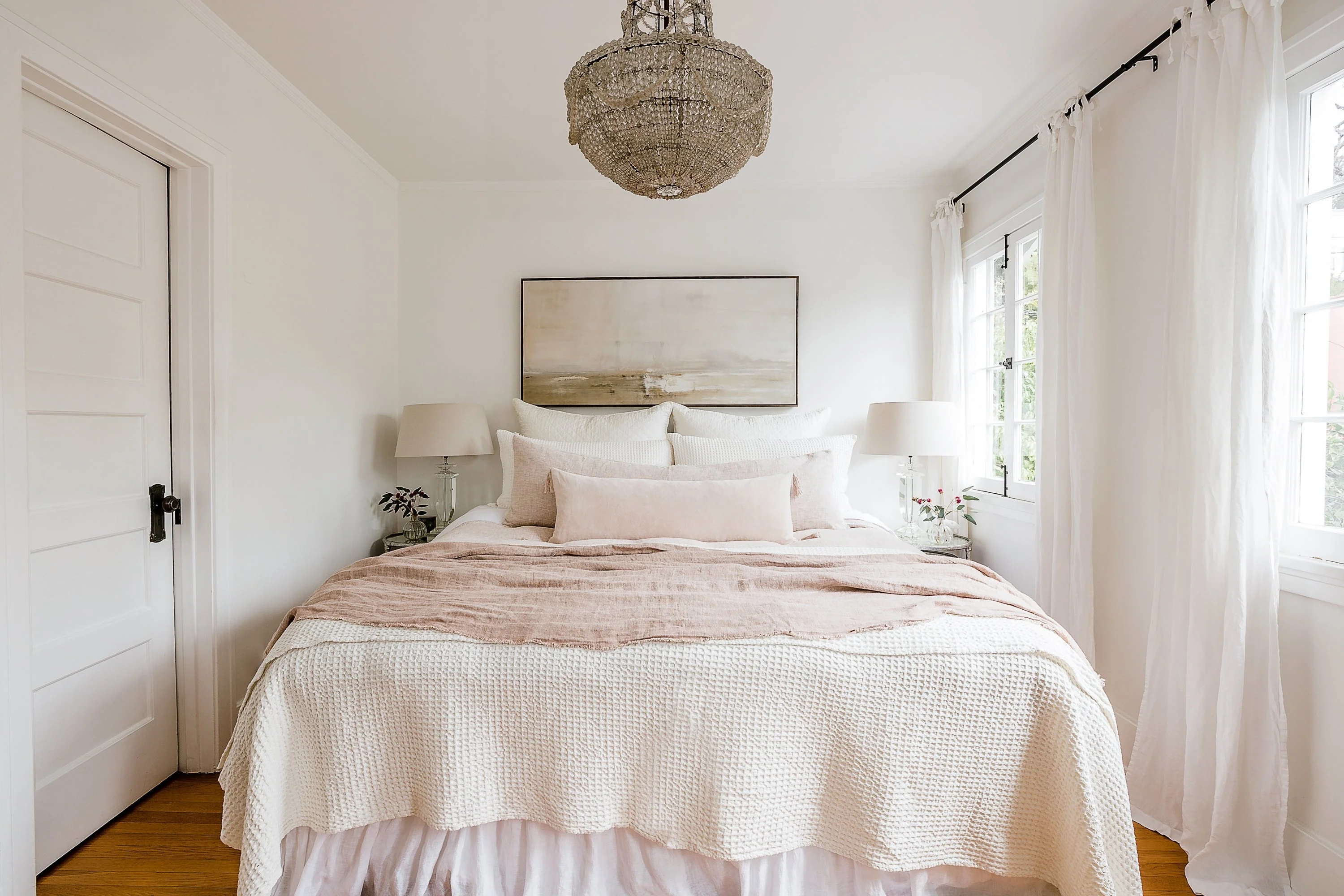 Bianca Velvet Pillow by Pom Pom at Home