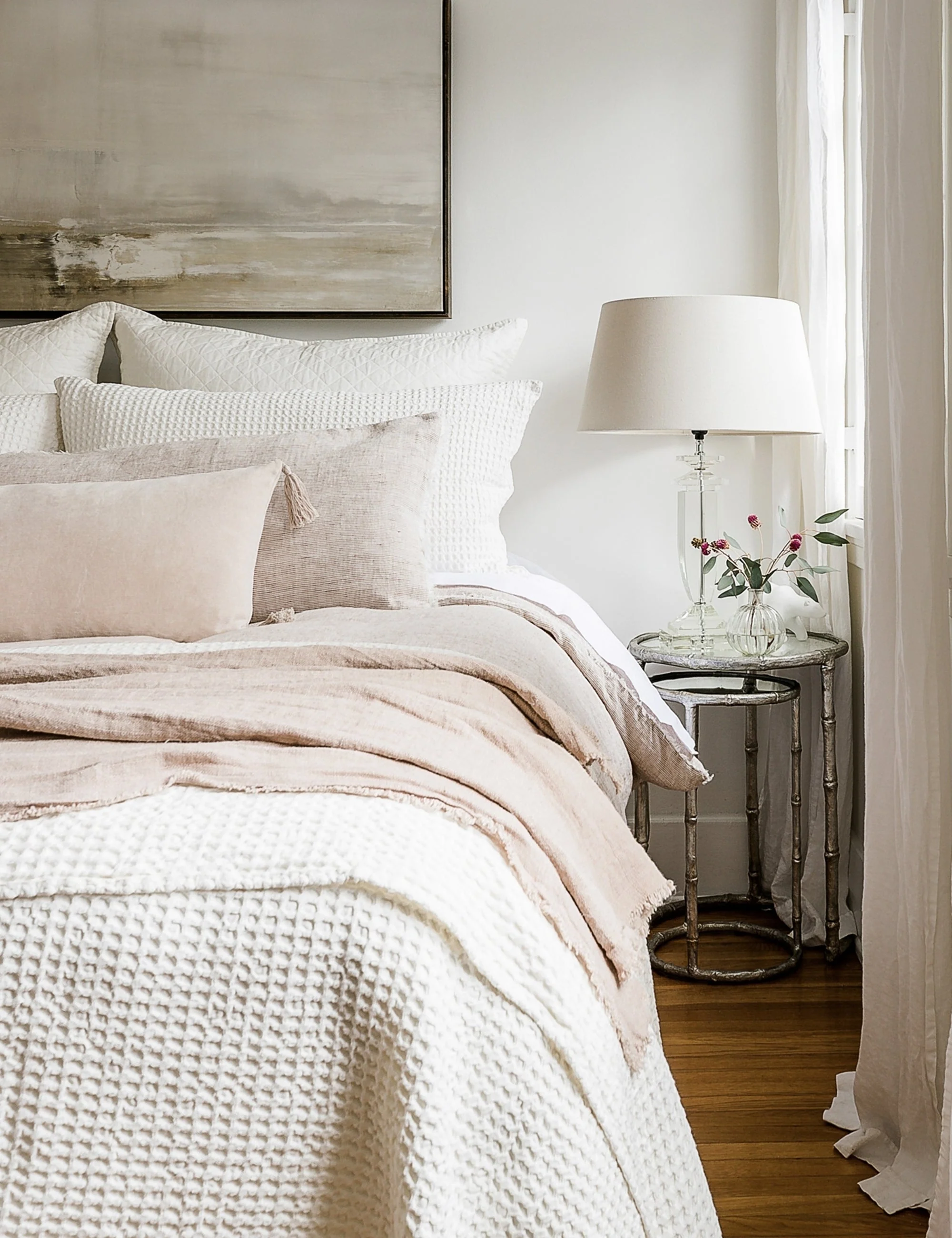 Bianca Velvet Pillow by Pom Pom at Home - Image 3