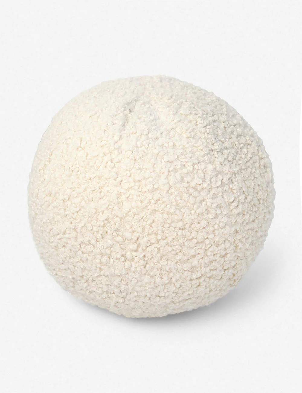 Bouclé Ball Pillow by Sarah Sherman Samuel - Image 3