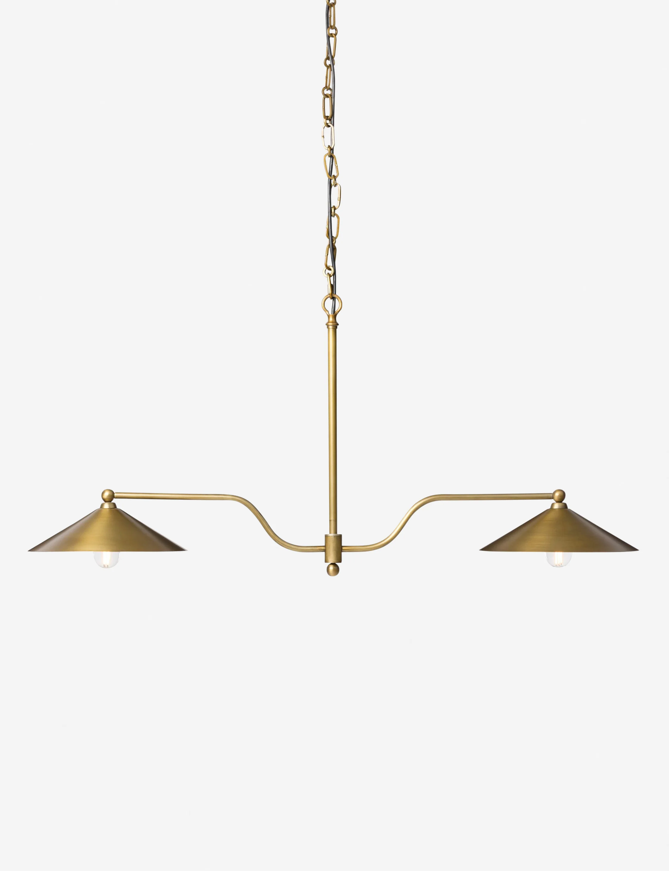 Brecken Linear Chandelier by Amber Lewis x Four Hands - Image 3