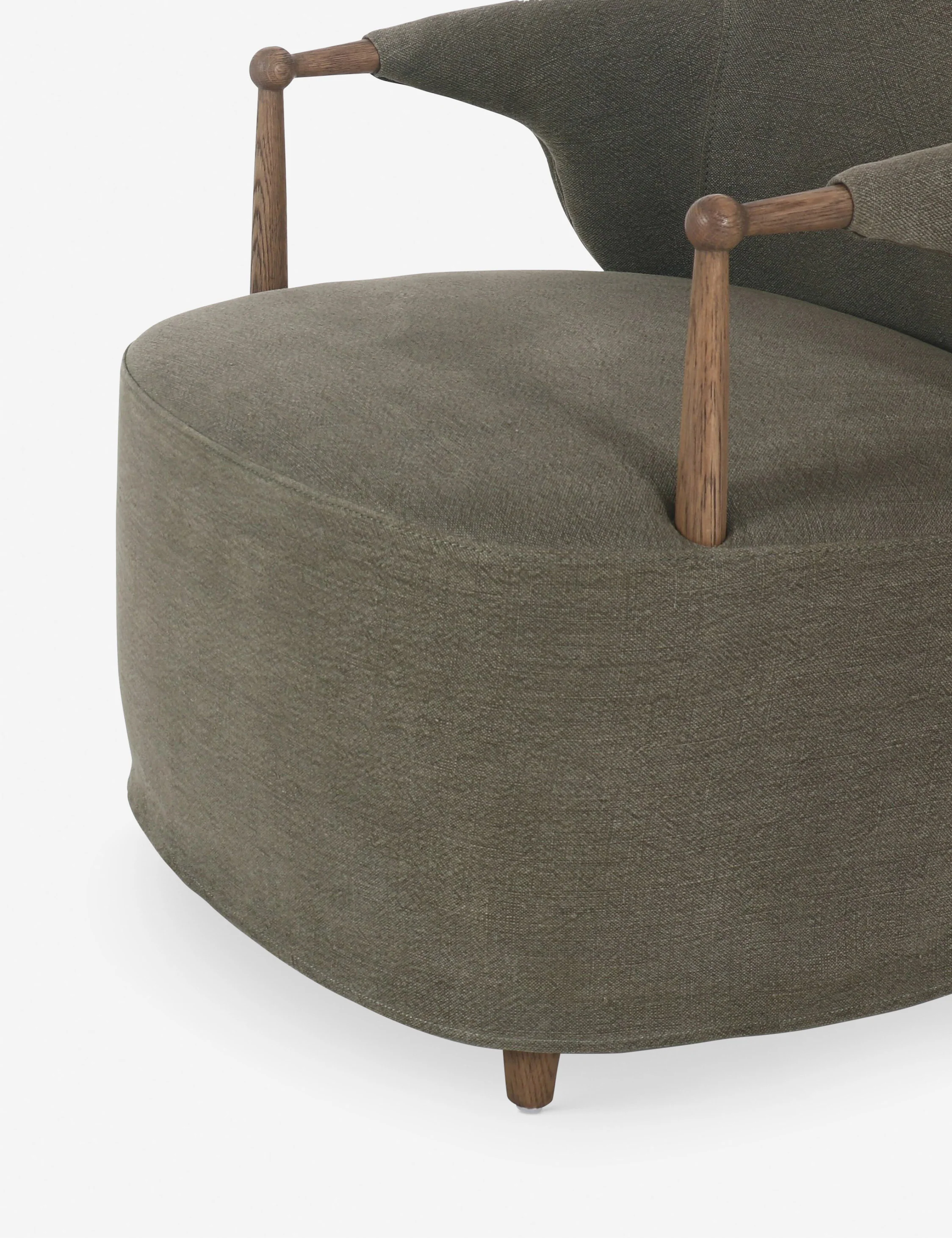 Brently Accent Chair by Amber Lewis x Four Hands - Image 13