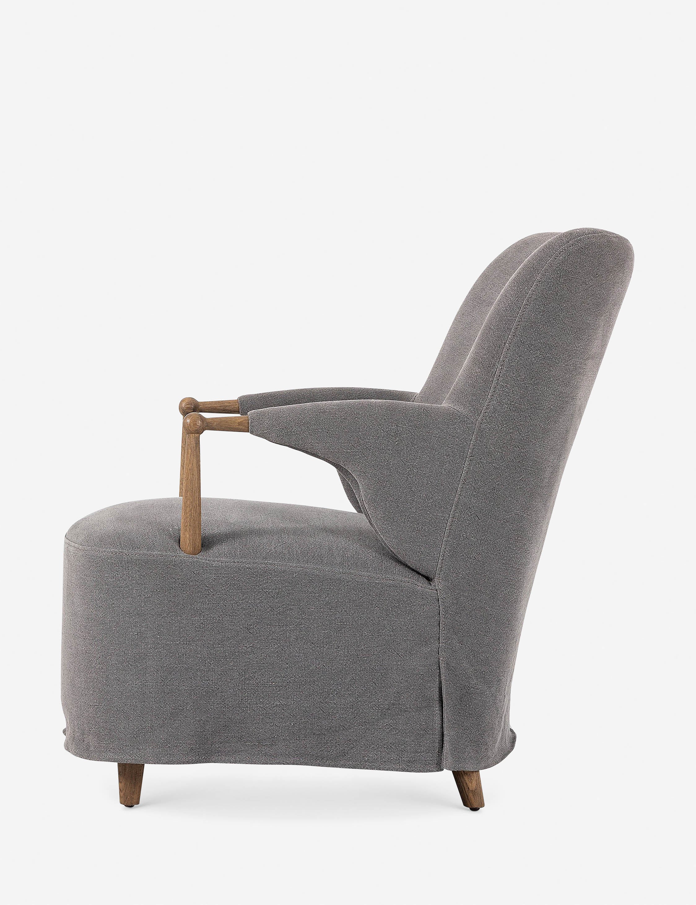 Brently Accent Chair by Amber Lewis x Four Hands - Image 5
