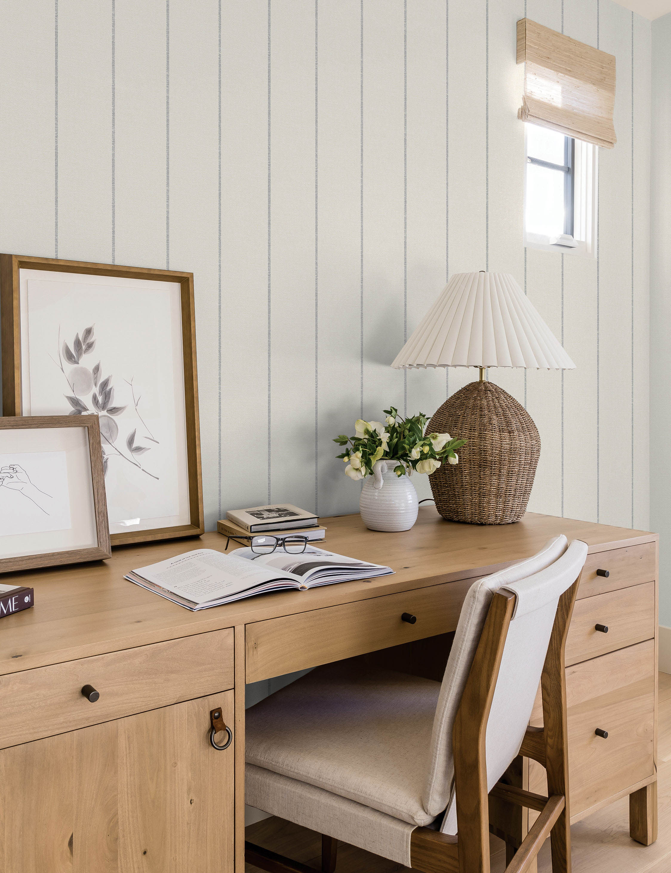 Bursa Stripe Peel + Stick Wallpaper by Pure Salt - Image 7