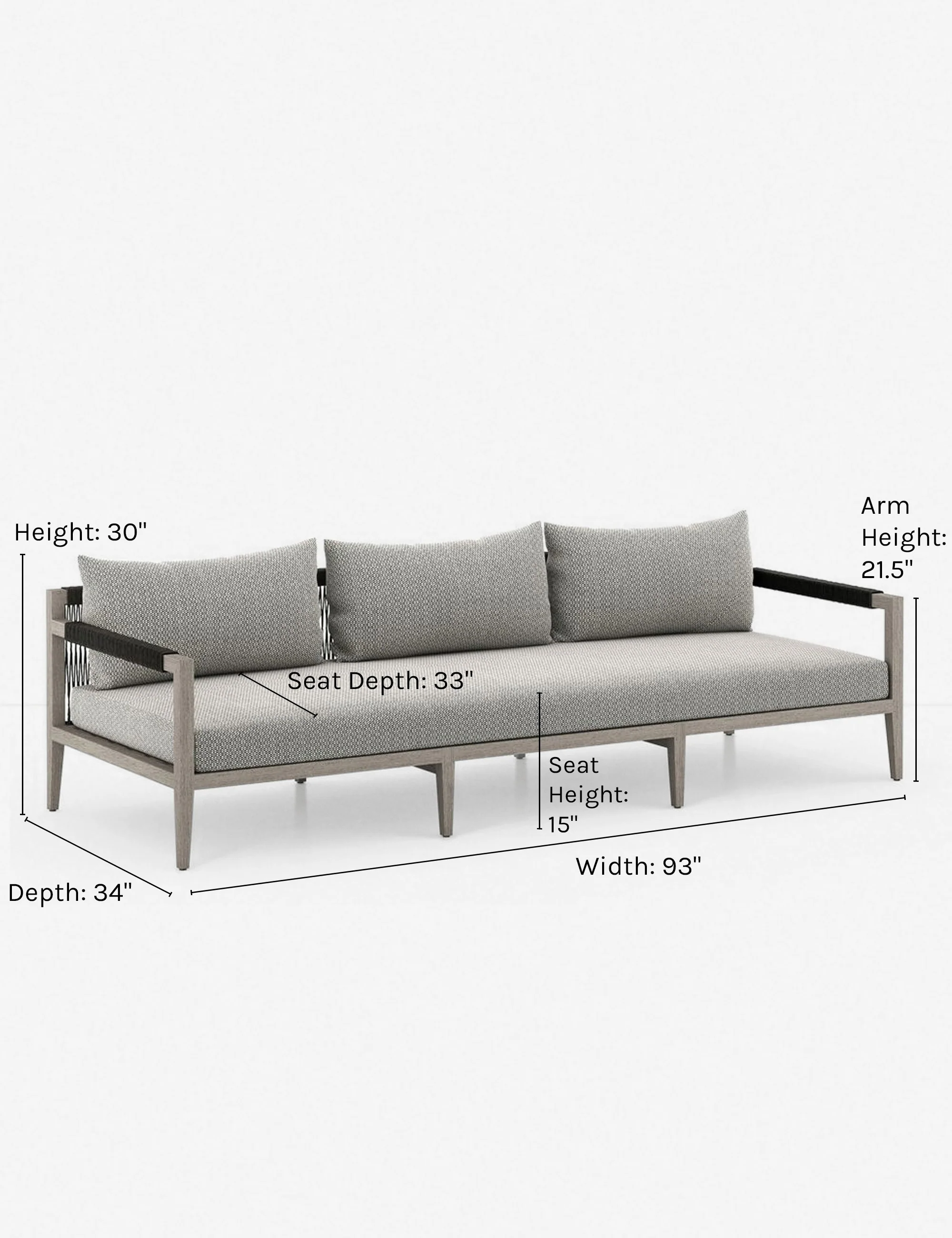 Cadenza Indoor / Outdoor Sofa - Image 24