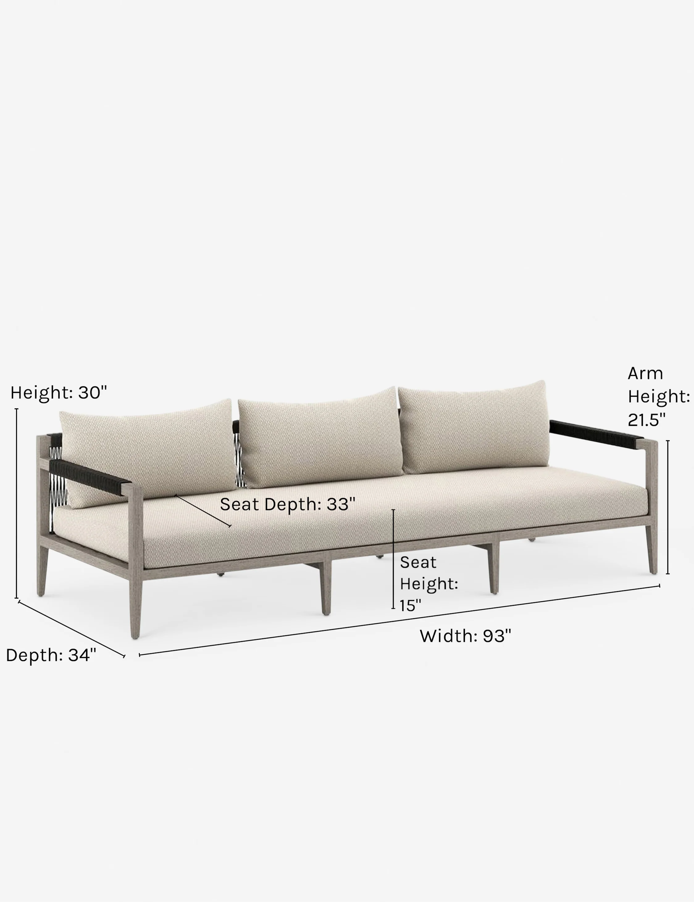 Cadenza Indoor / Outdoor Sofa - Image 8