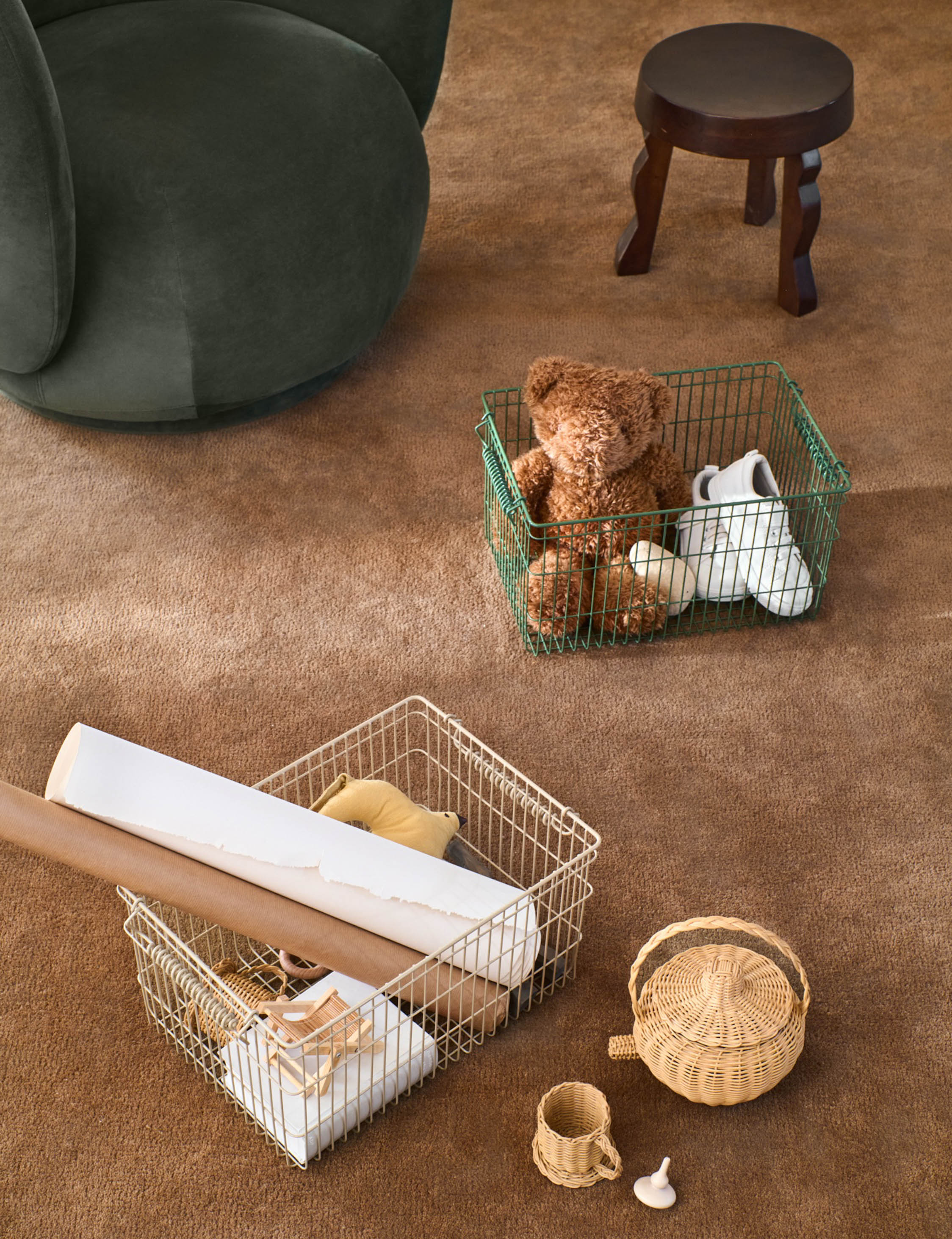 Cala Stackable Baskets (Set of 2) by Ferm Living - Image 4