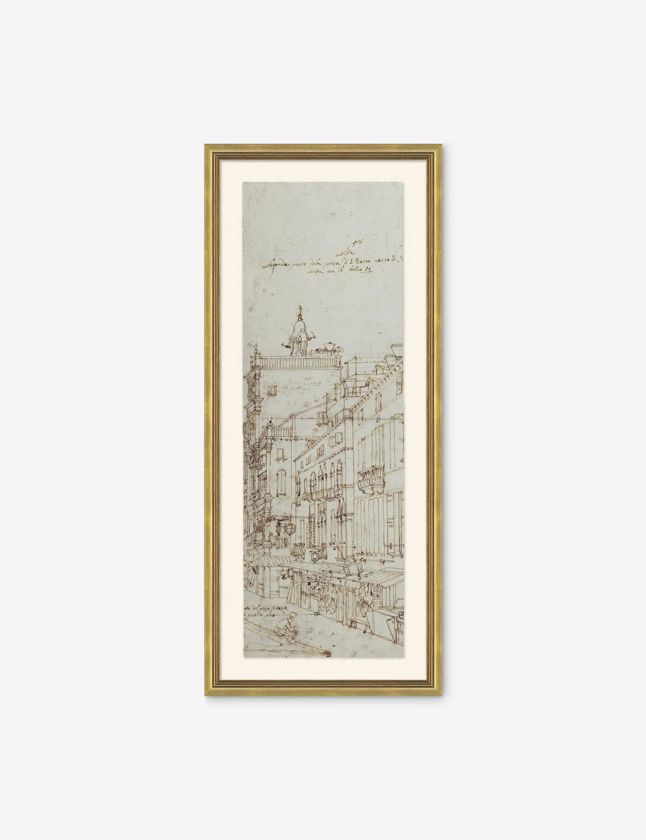 Canaletto Drawing Prints (Set of 2) - Image 3